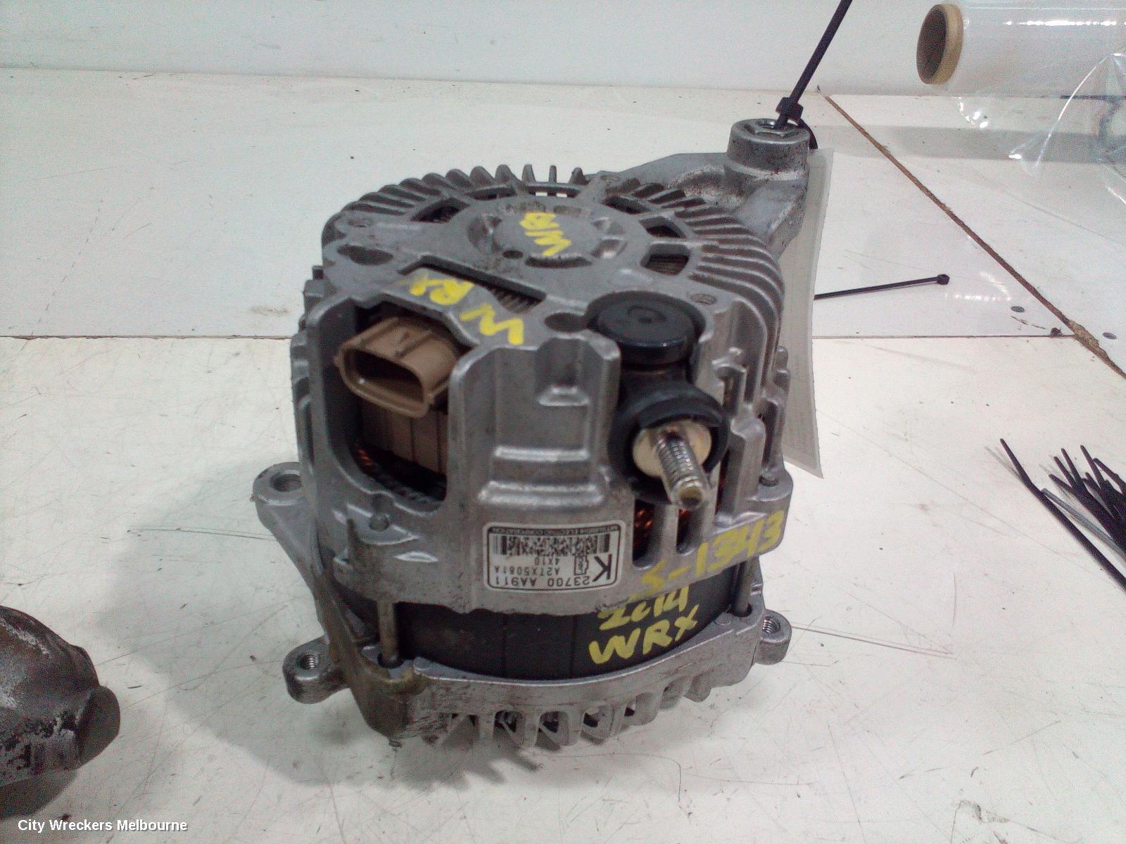 SUBARU WRX ALTERNATOR, PETROL, 2.0, FA20F, TURBO, V1, 03/2014 - 10/2021 - Image 3