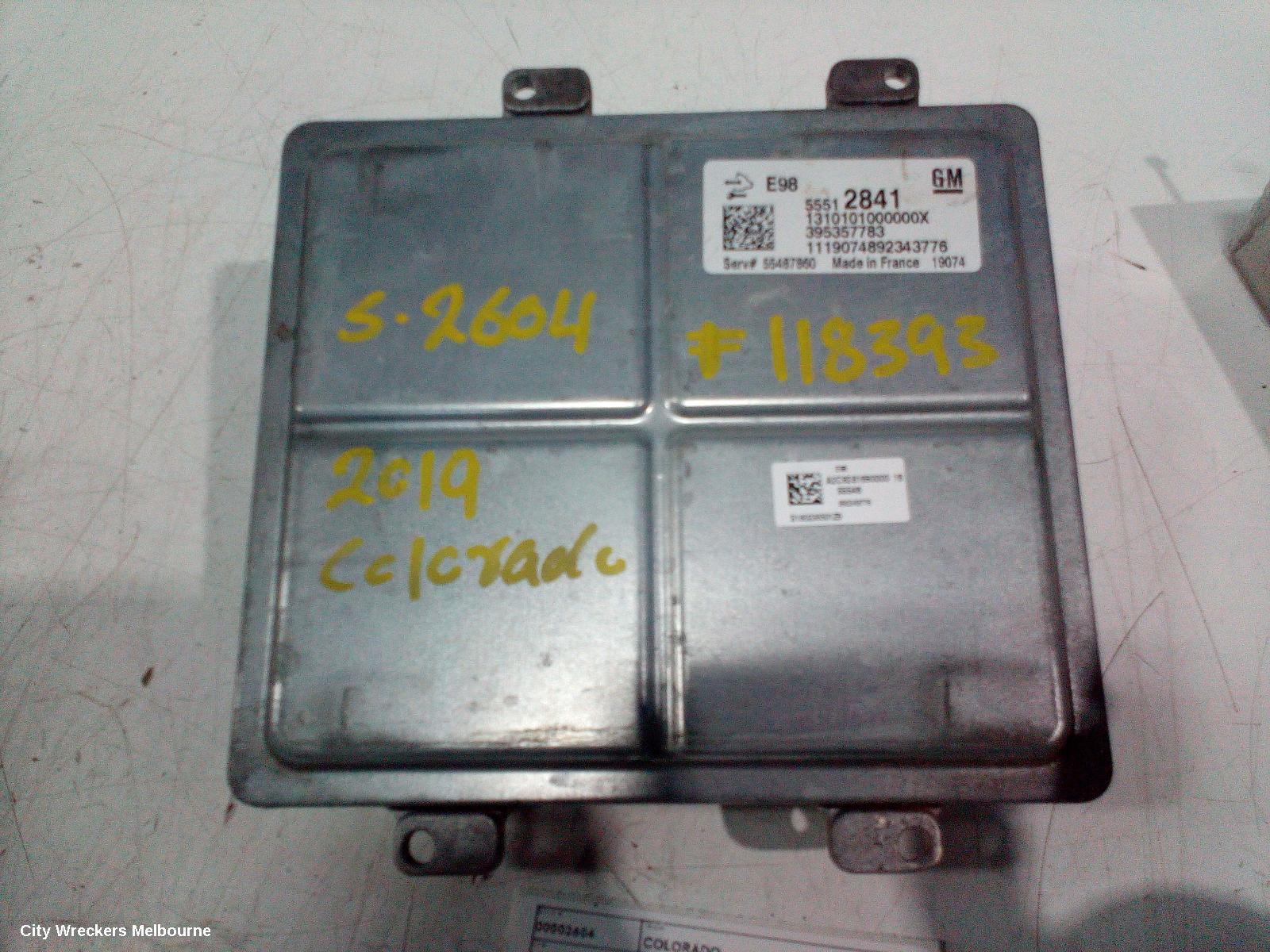 HOLDEN COLORADO ECU, ENGINE ECU, 2.8, DIESEL, P/N 12621842, ECU ONLY, RG, 01/2012 - 12/2020 - Image 2