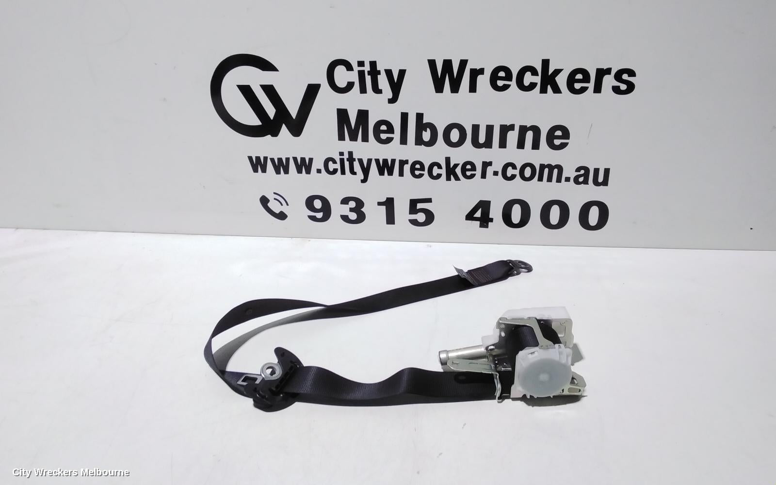 TOYOTA COROLLA SEATBELT/STALK, RH FRONT, SEAT BELT ONLY, ZRE182R, HATCH, 10/2012 - 06/2018 - Image 1