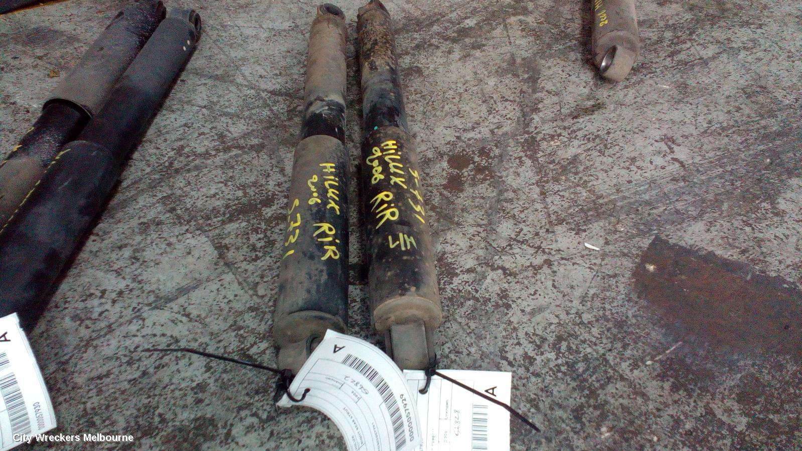 TOYOTA HILUX RIGHT REAR STRUT, ***USE SHOCK ABSORBER PART TYPE*** - Image 1