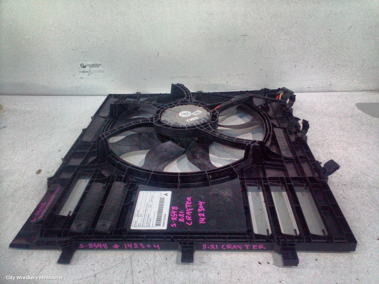 VOLKSWAGEN CRAFTER FAN, RADIATOR FAN, DIESEL, 850W, SY1, 08/2017 ONWARDS - Image 1