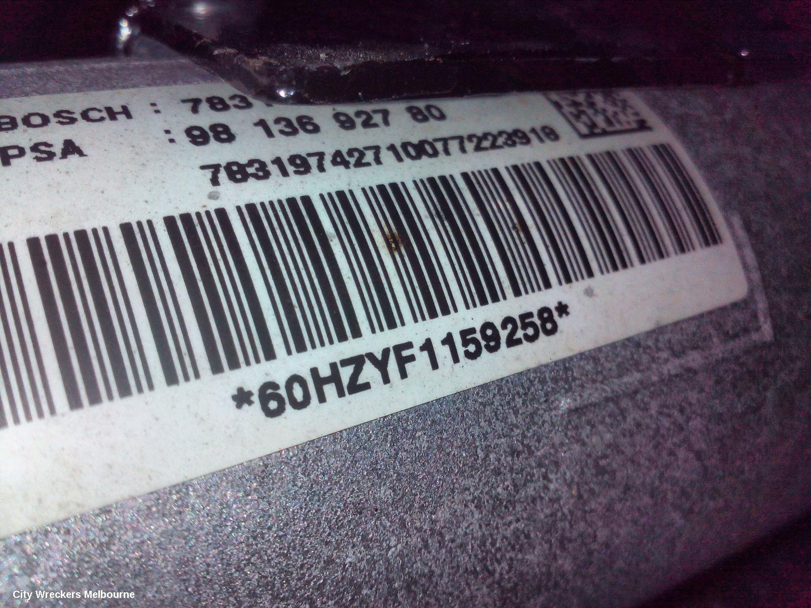 PEUGEOT EXPERT STEERING BOX/RACK, K0, 04/2018 ONWARDS - Image 3