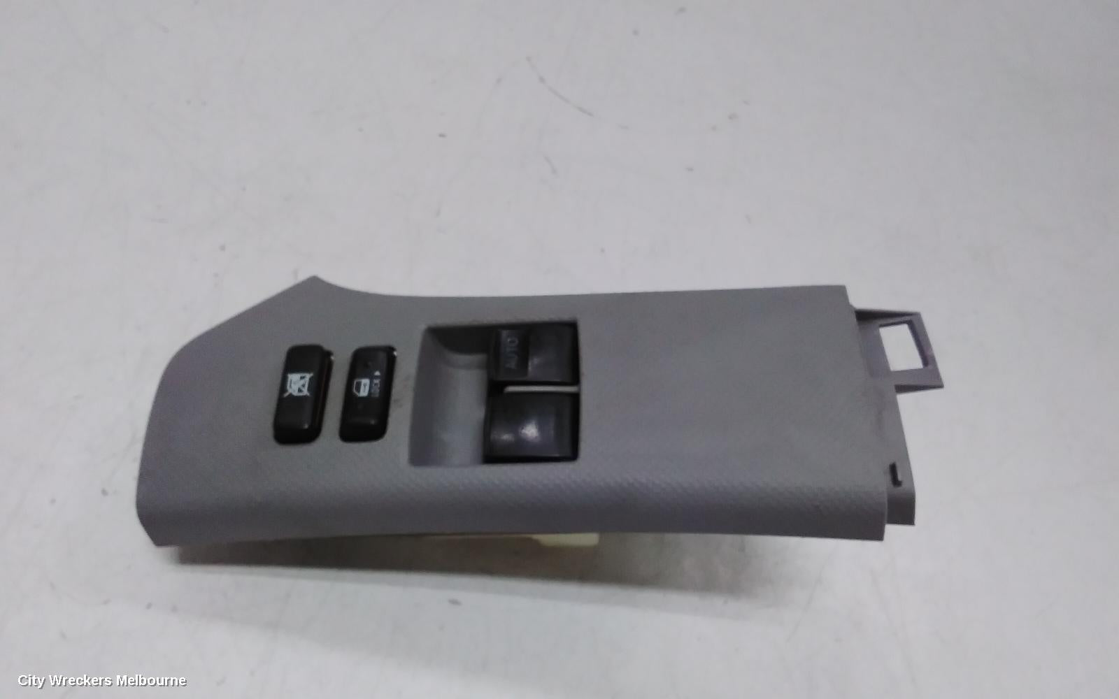 TOYOTA YARIS PWR DR WIND SWITCH, RH FRONT (MASTER SWITCH), 2 SWITCH TYPE, 3DR HATCH, NCP9#, 10/2005 - 07/2011 - Image 1