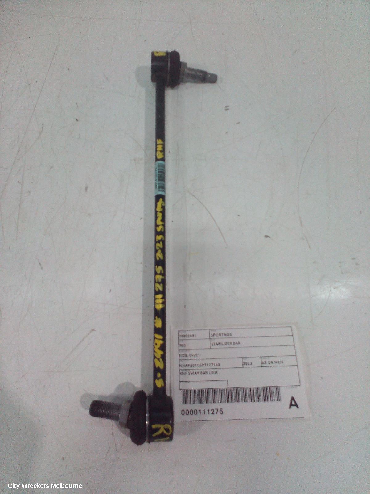 KIA SPORTAGE STABILISER BAR, NQ5, 09/2021 ONWARDS - Image 1