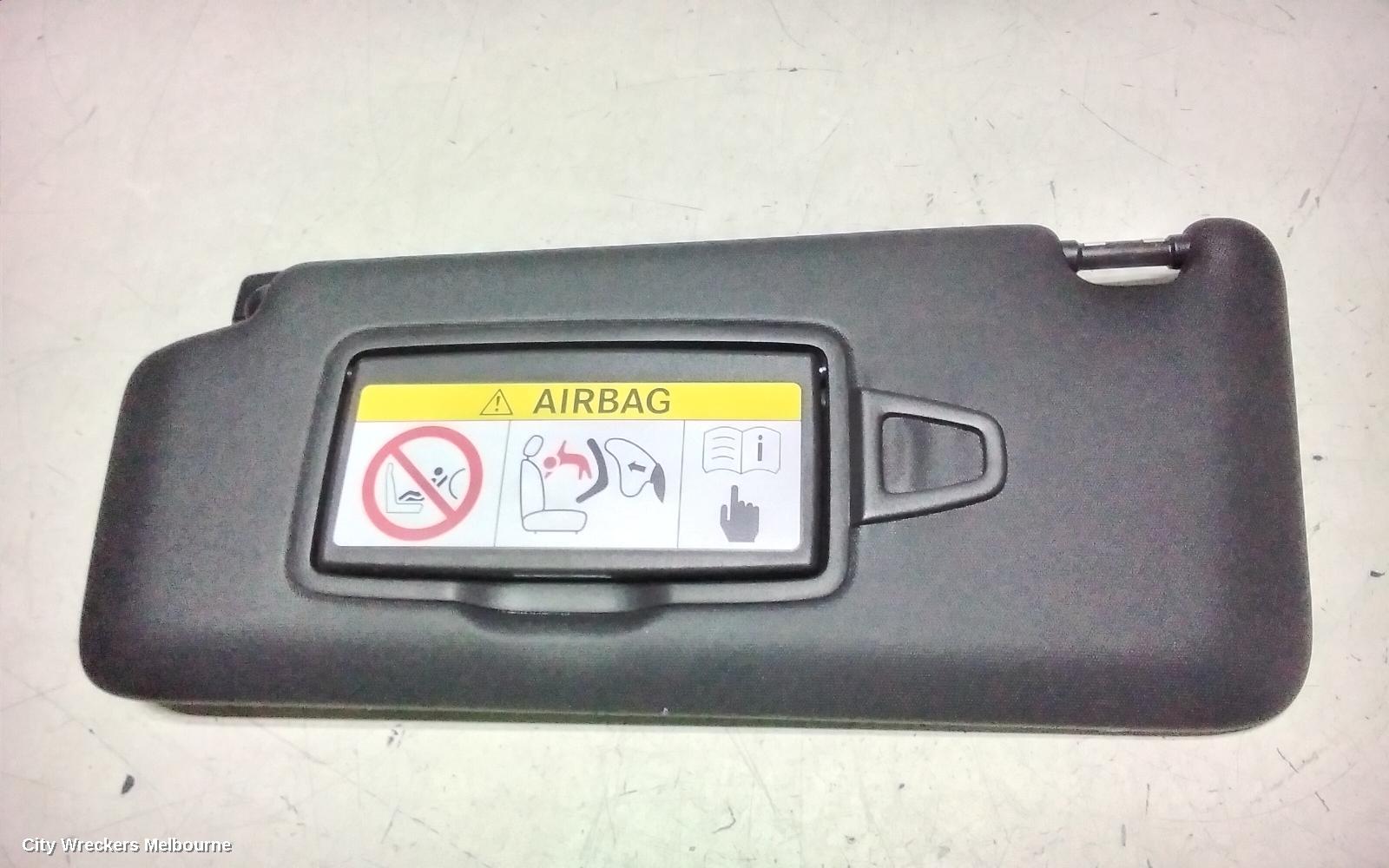 MERCEDES EQA SUNVISOR, LH SIDE, BLACK, H243, 01/2021 ONWARDS - Image 2
