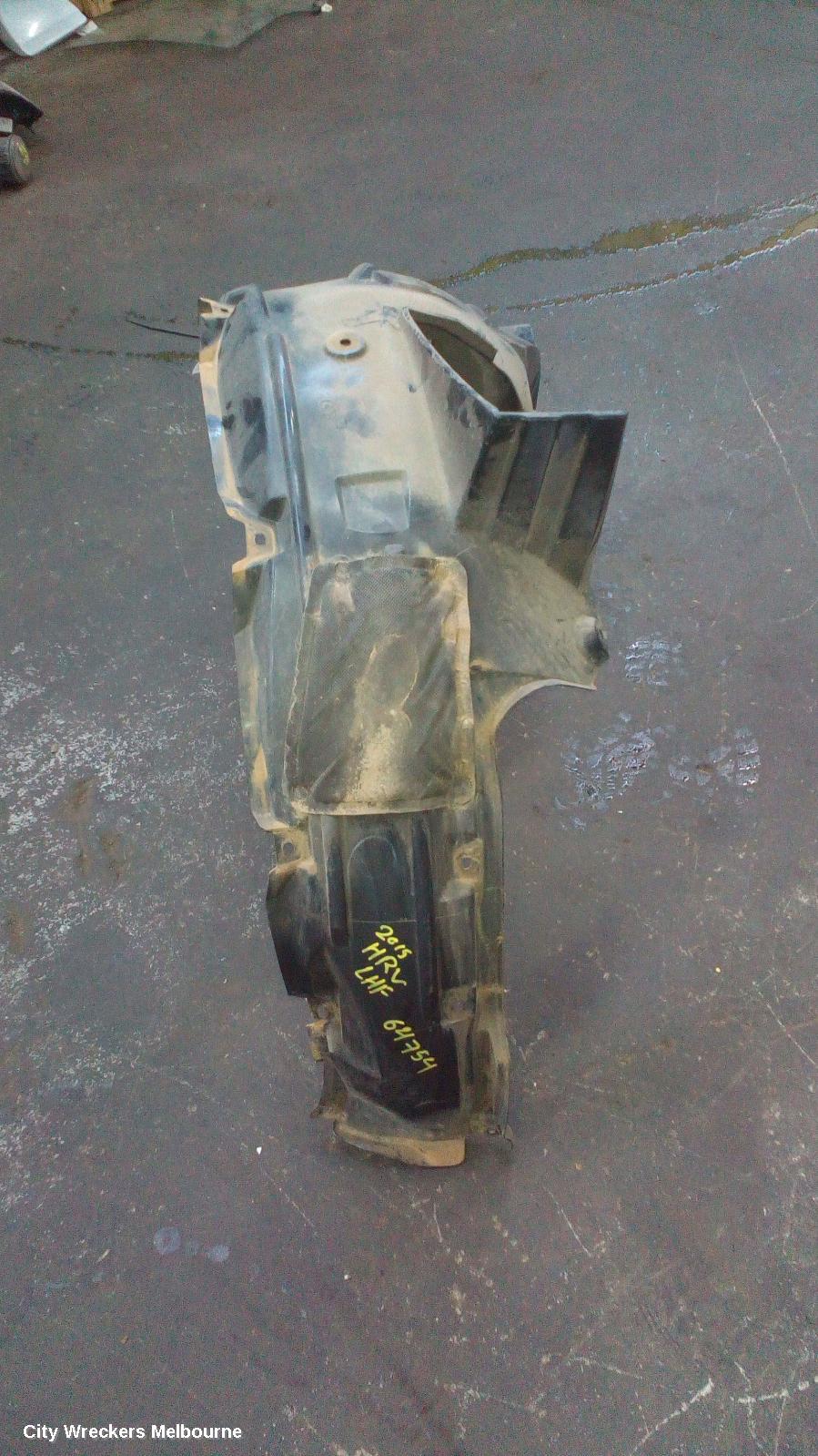 HONDA HRV LEFT GUARD LINER, RU, 12/2014 - 10/2021 - Image 3