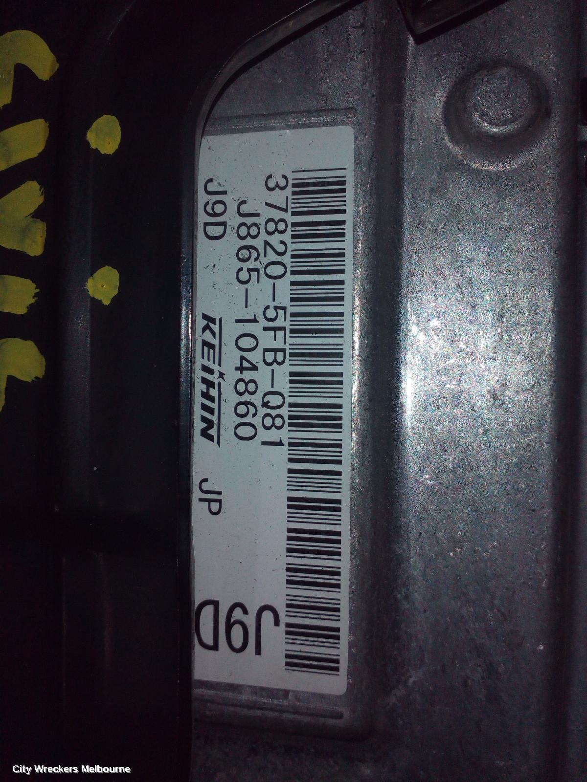 HONDA CIVIC ECU, 10TH GEN, ENGINE ECU, 1.8, PETROL, ECU ONLY, 05/2016 - 08/2021 - Image 3