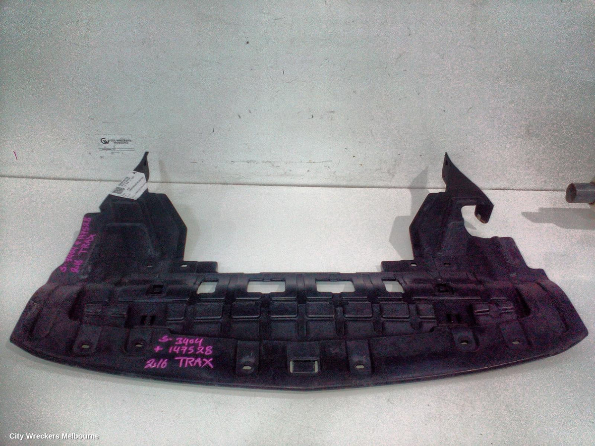 HOLDEN TRAX LOWER ENGINE SPLASH TRAY, TJ SERIES, MAIN ENGINE UNDERTRAY, 08/2013 - 12/2020 - Image 1