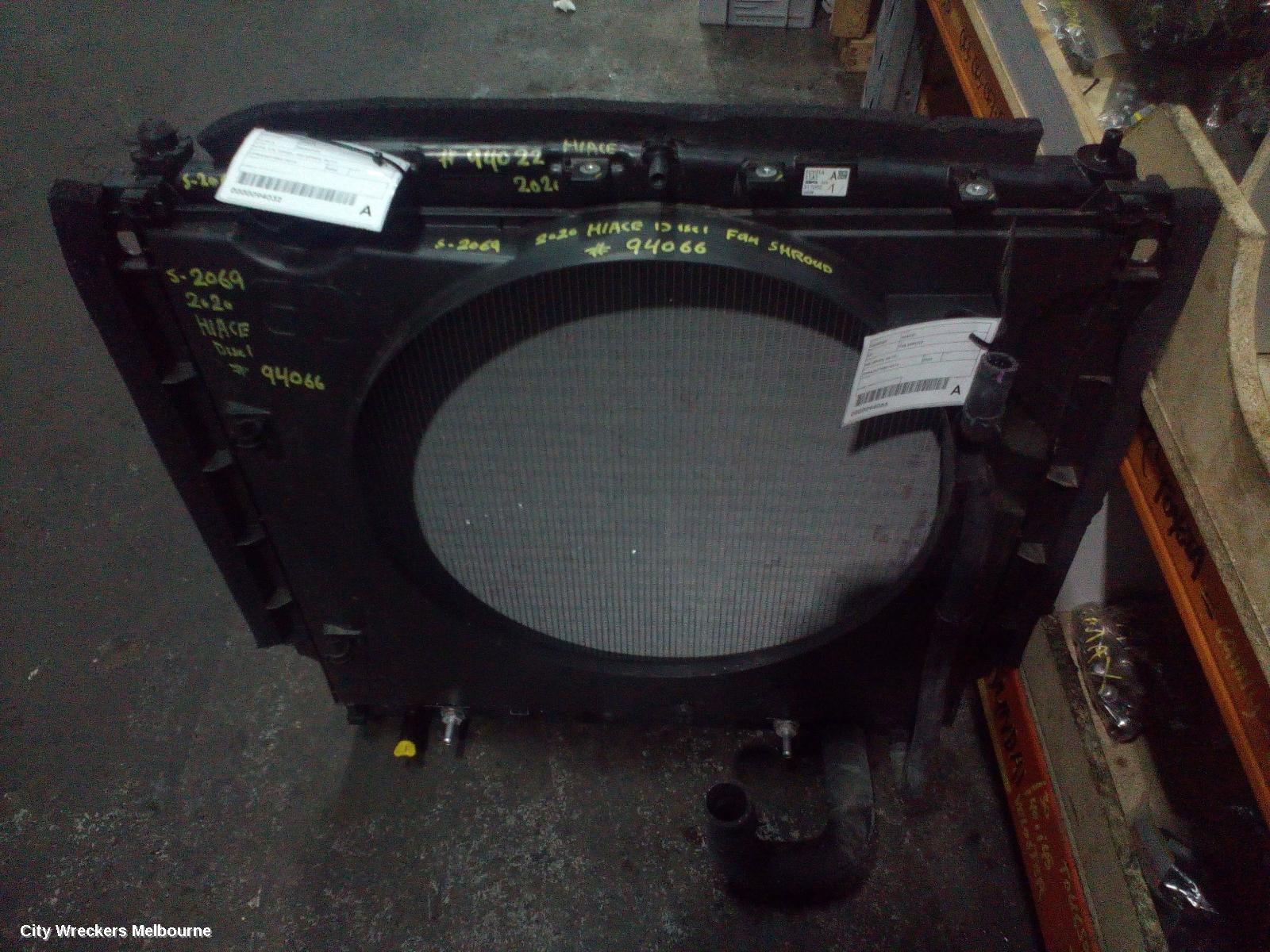 TOYOTA HIACE FAN SHROUD, 300 SERIES, 02/2019 ONWARDS - Image 2