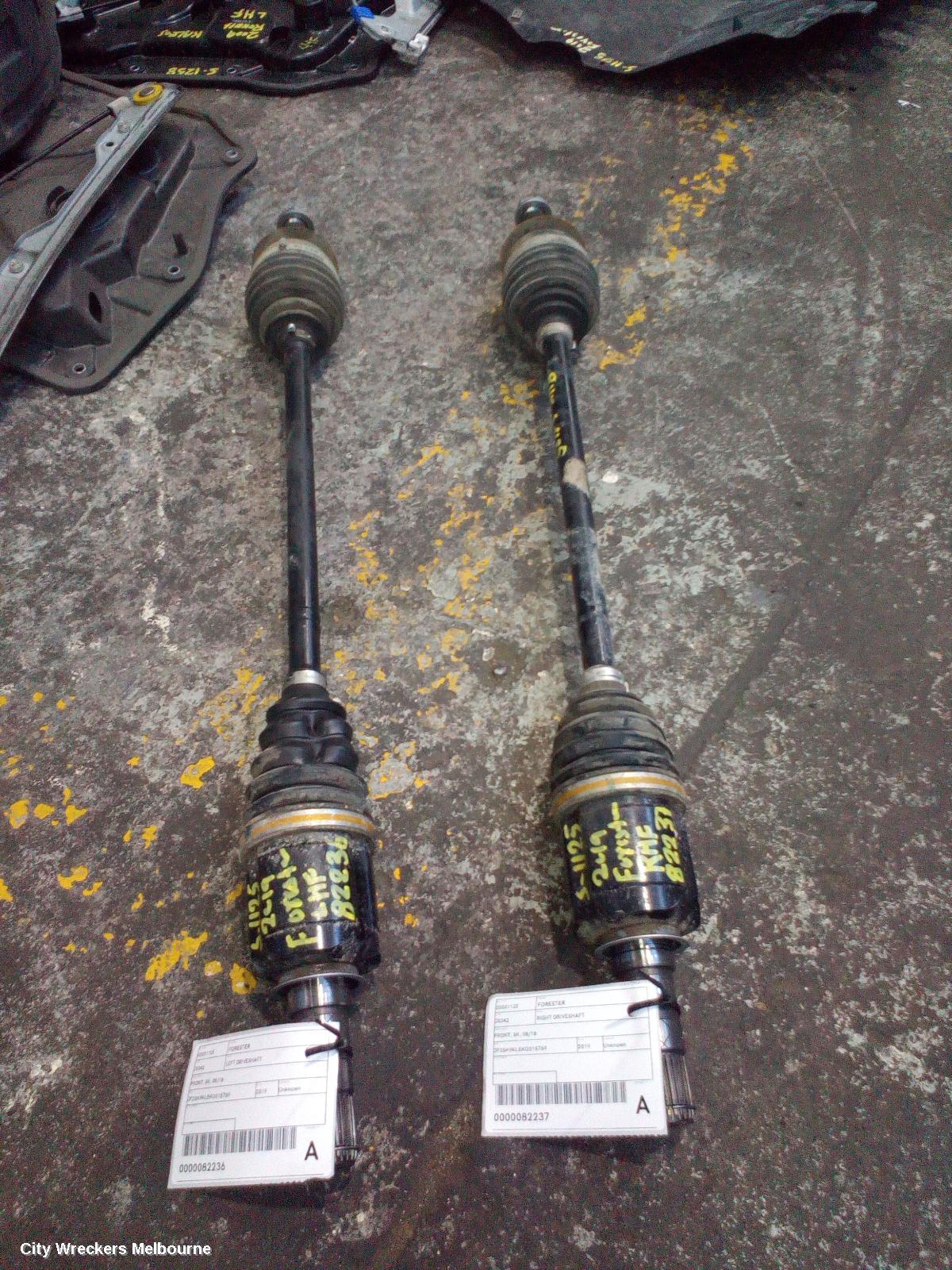 SUBARU FORESTER LEFT DRIVESHAFT, FRONT, SK, 08/2018 ONWARDS - Image 2