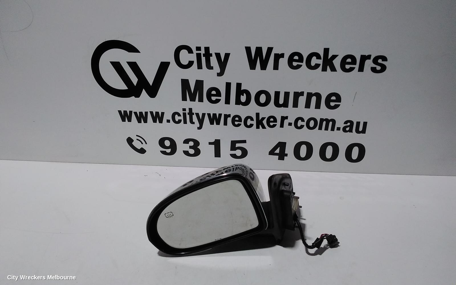 JEEP COMPASS LEFT DOOR MIRROR, MK, POWER, BLACK, 03/2007 - 03/2010 - Image 2