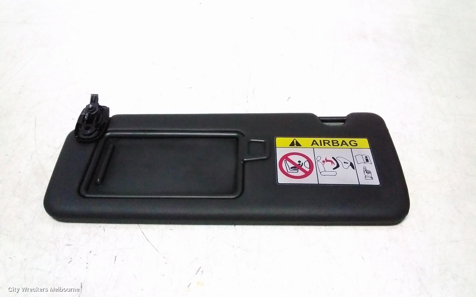 HYUNDAI TUCSON SUNVISOR, NX4, LH SIDE, BLACK, 02/2021 - 01/2024 - Image 1