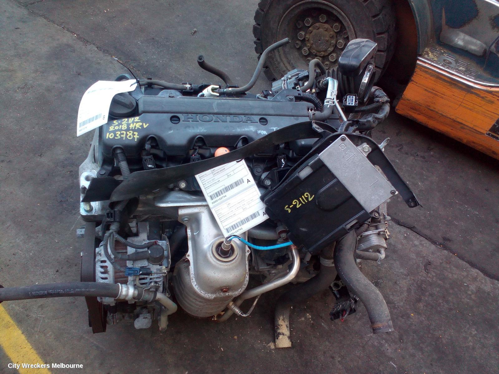 HONDA HRV ENGINE, PETROL, 1.8, R18ZF, RU5, 12/2014 - 10/2021 - Image 1