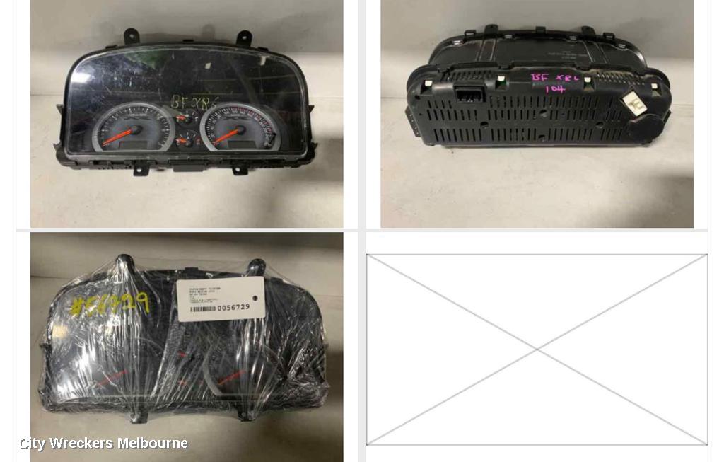 FORD FALCON INSTRUMENT CLUSTER, BF, XR, 10/2005 - 03/2008 - Image 1