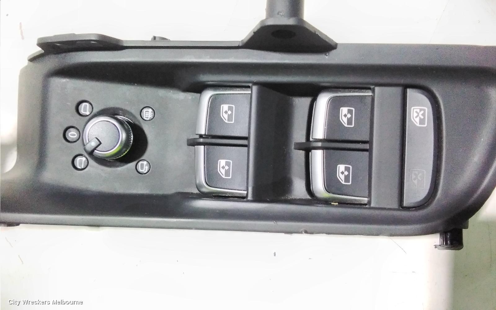 AUDI A3 PWR DR WIND SWITCH, RH FRONT (MASTER SWITCH), HATCH/SEDAN, NON CHROME TIPS TYPE, 8V, 05/2016 - 10/2020 - Image 3