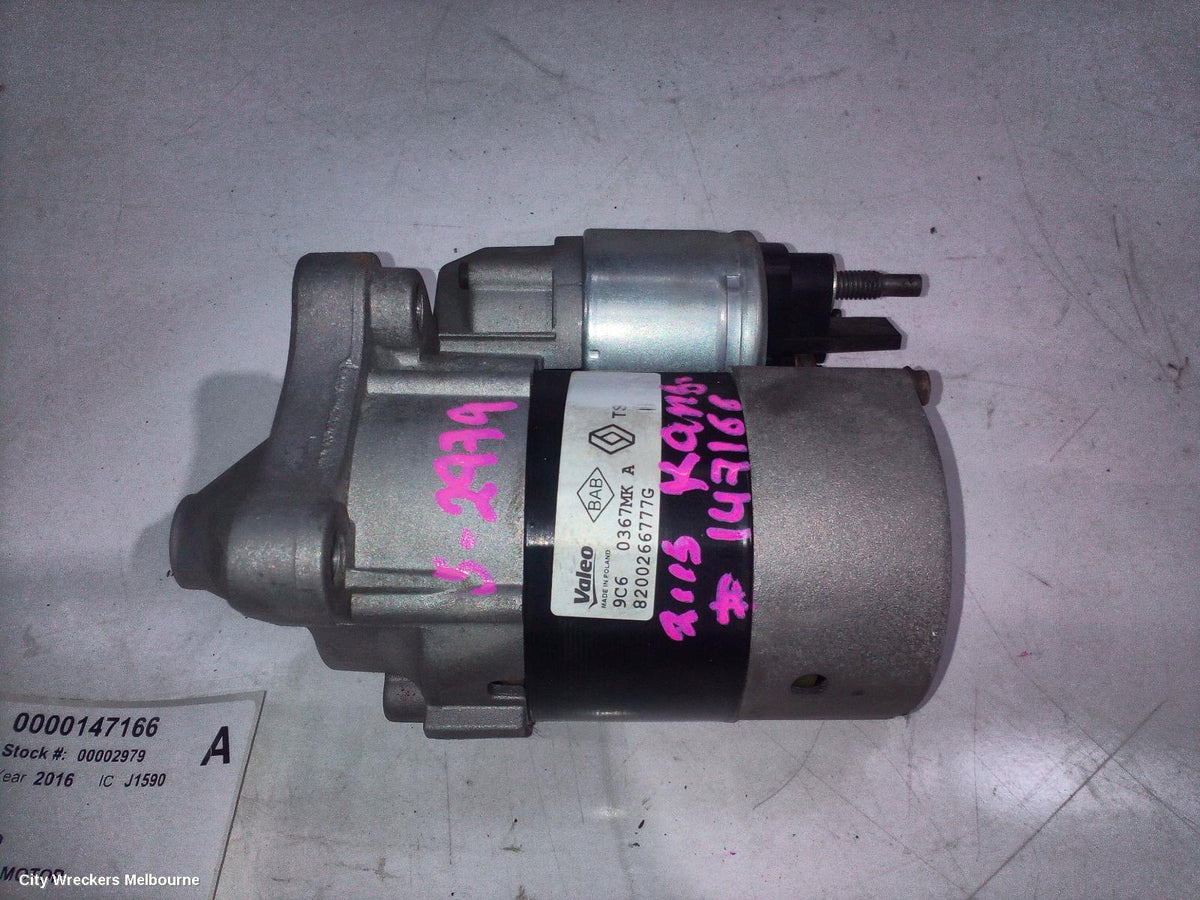RENAULT KANGOO STARTER, X61, PETROL, 1.6, 10/2010 - 06/2016 - Image 1