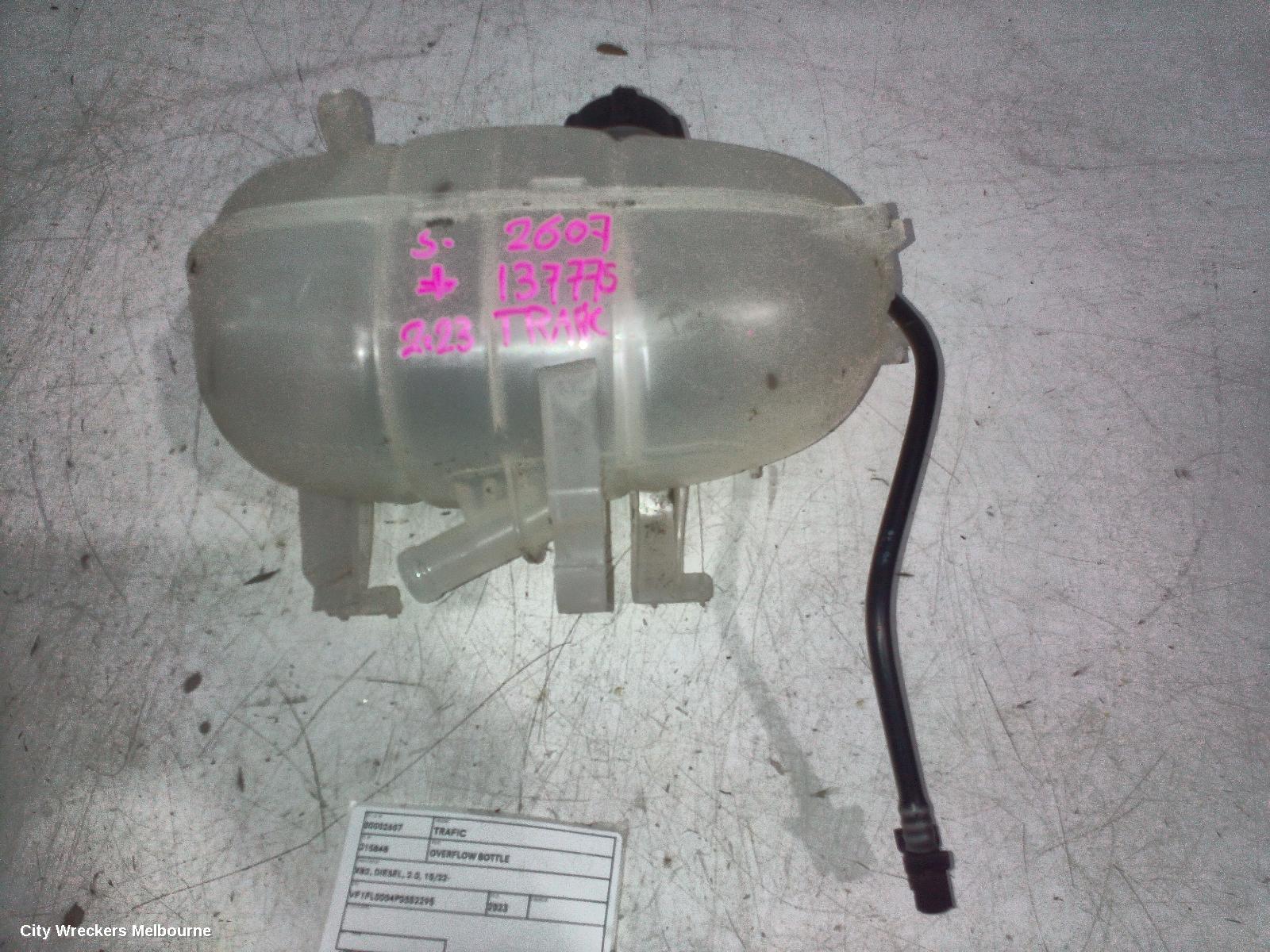 RENAULT TRAFIC OVERFLOW BOTTLE, X82, DIESEL, 2.0, 10/2022 ONWARDS - Image 2