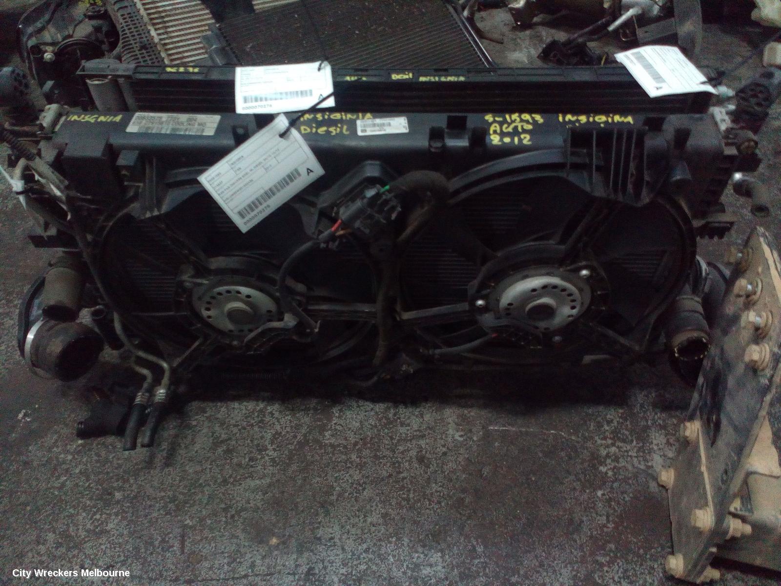 OPEL INSIGNIA FAN, RAD FAN (DRIVERS SIDE), IN, DIESEL, 09/2012 - 12/2013 - Image 3