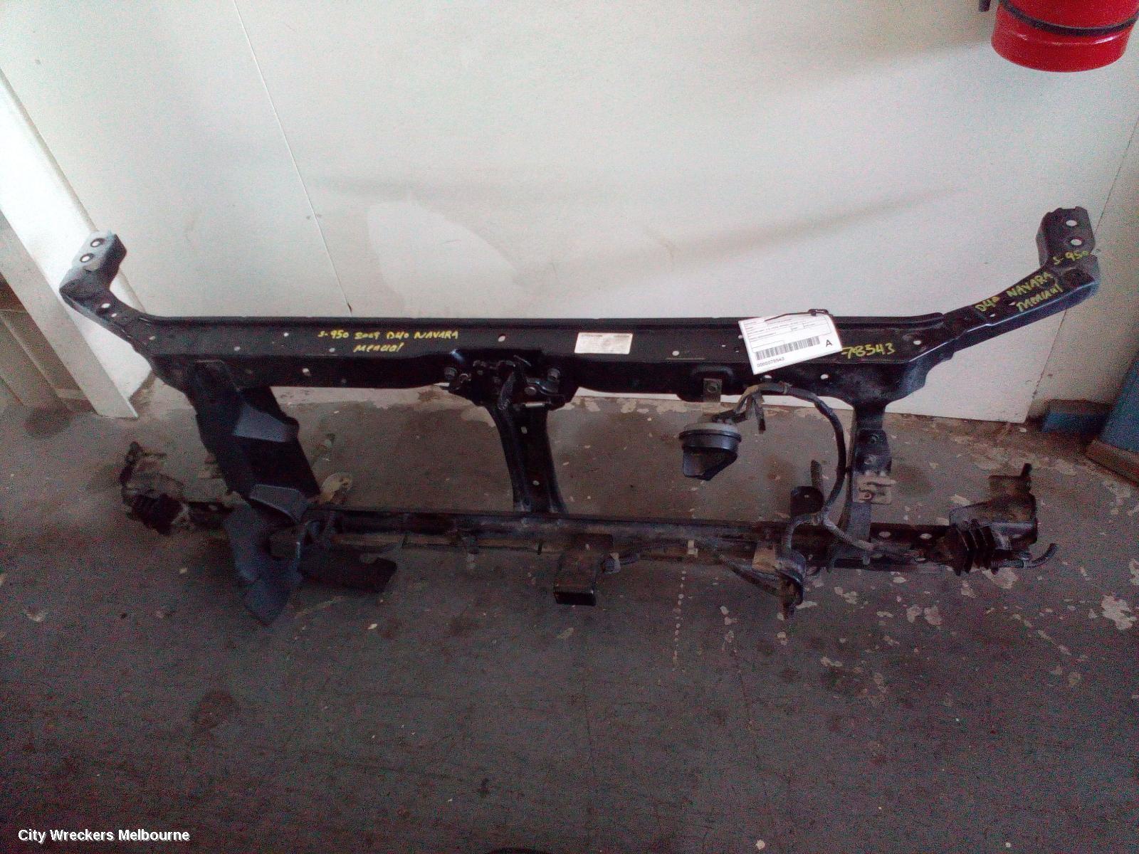 NISSAN NAVARA RADIATOR SUPPORT, D40 (VIN VSK), 4.0, VQ40, PETROL, 09/2005 - 12/2011 - Image 2