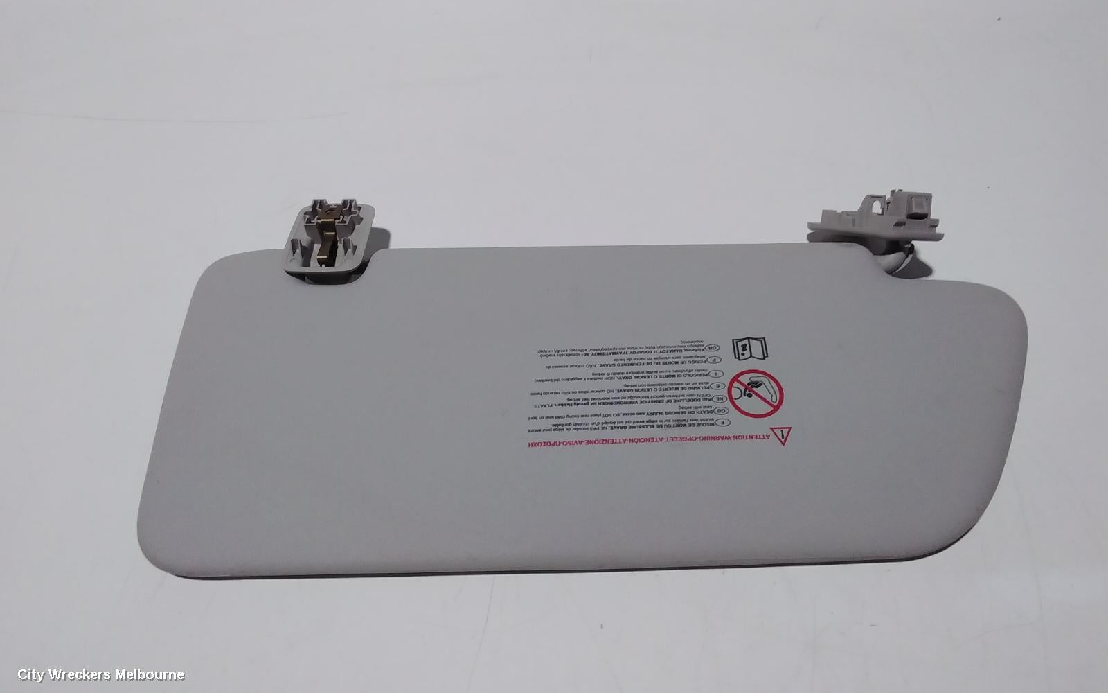 PEUGEOT 308 SUNVISOR, T7, LH SIDE, BLACK, 09/2007 - 01/2014 - Image 3