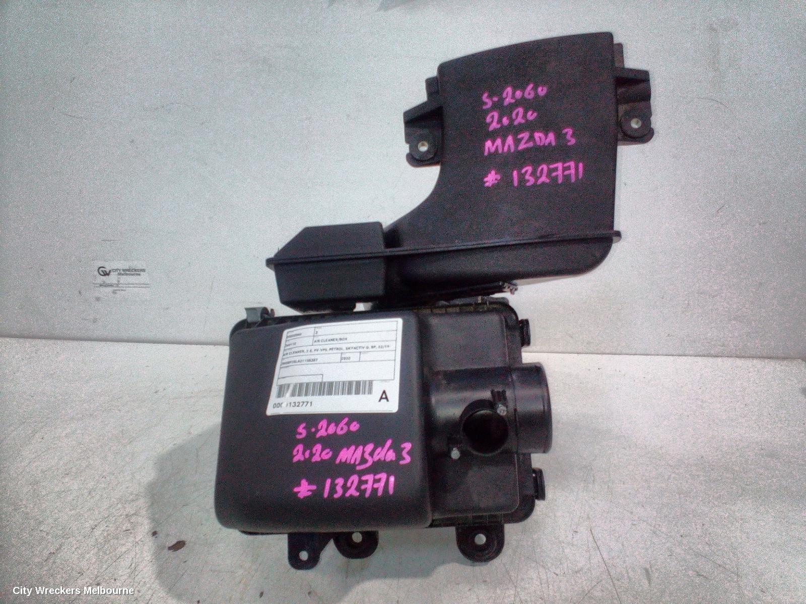 MAZDA 3 AIR CLEANER/BOX, AIR CLEANER, 2.5, PY-VPS, PETROL, SKYACTIV G, BP, 03/2019 ONWARDS - Image 2