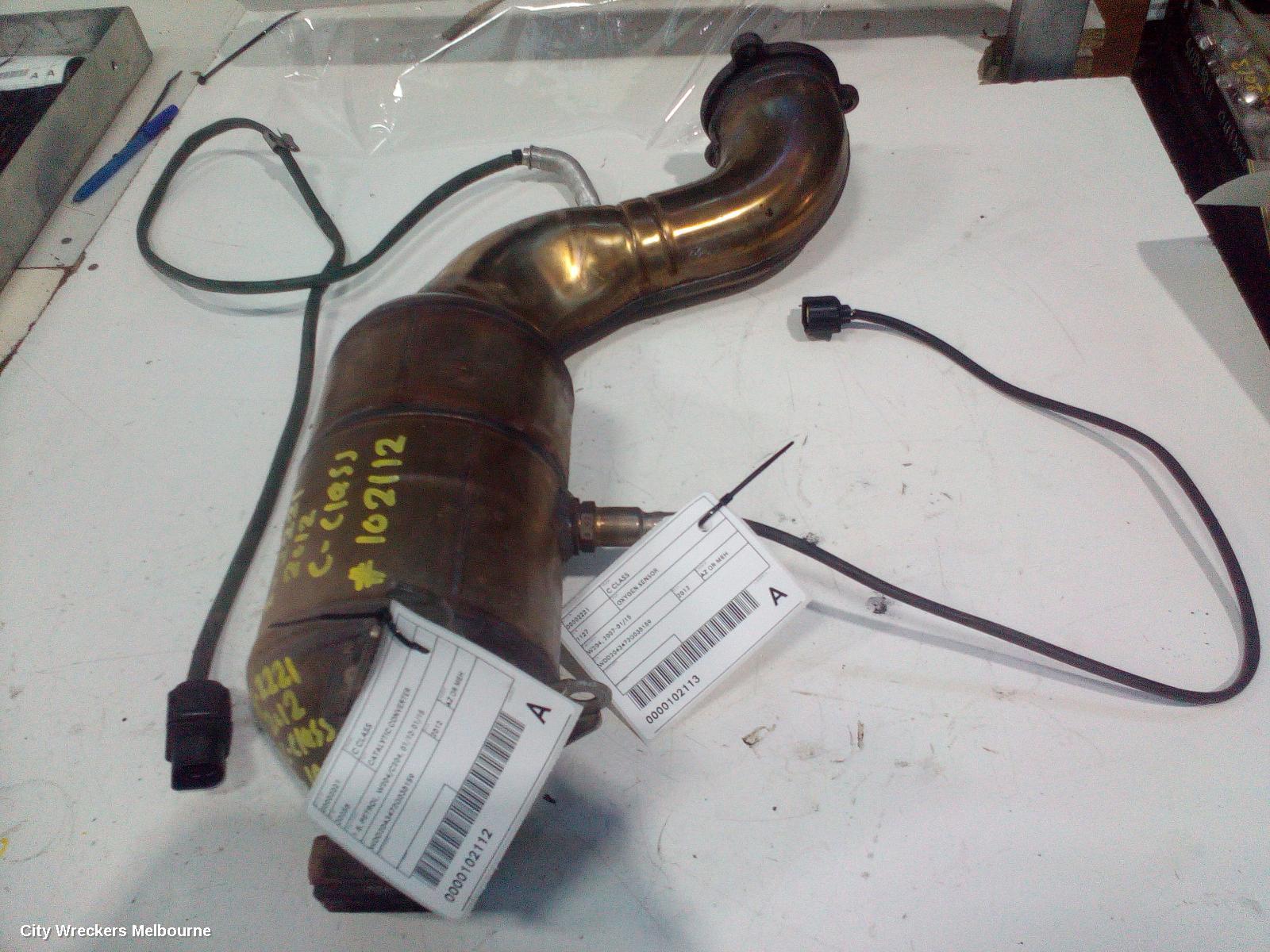 MERCEDES C CLASS CATALYTIC CONVERTER, 1.8, PETROL, W204/C204, 01/2010 - 01/2015 - Image 1