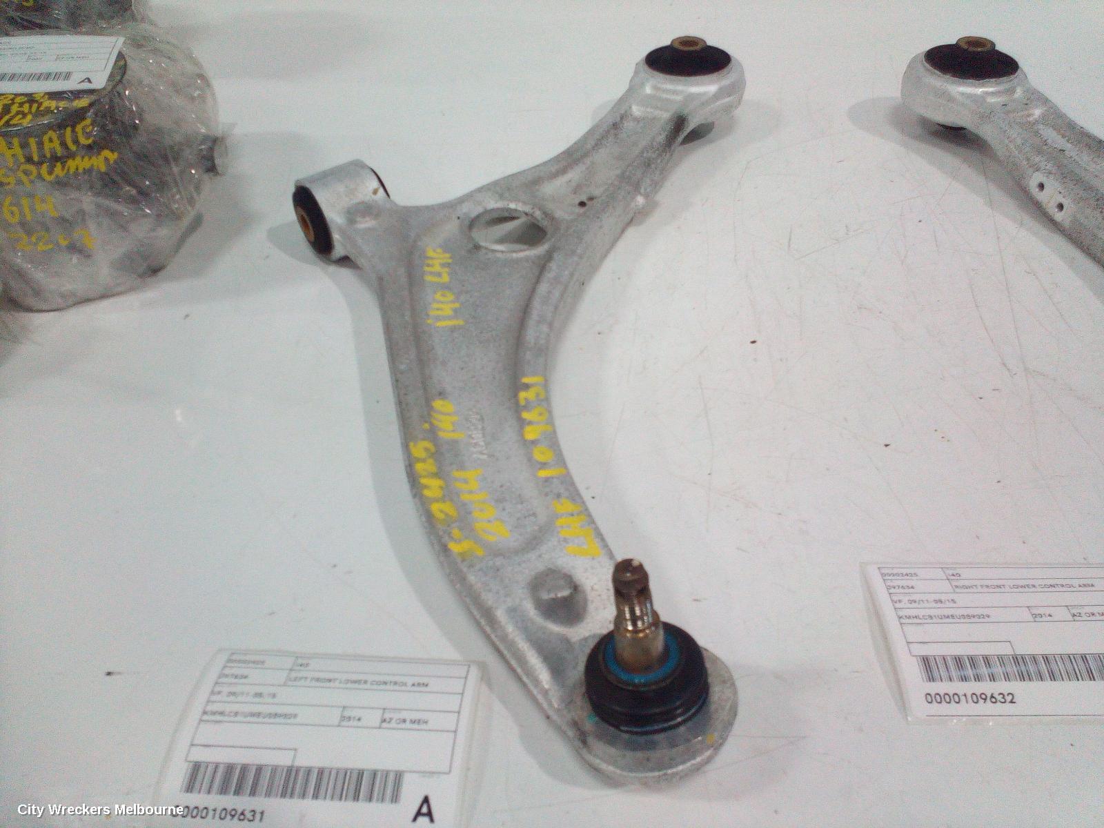 HYUNDAI I40 LEFT FRONT LOWER CONTROL ARM, VF, 09/2011 - 05/2015 - Image 2