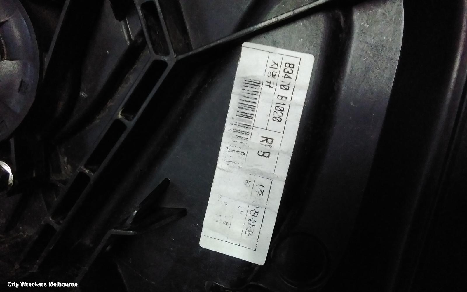 HYUNDAI GENESIS LEFT REAR WND REG/MOTOR, DH, DOOR REG ASSY (REG AND MOTOR), 11/2014 - 01/2018 - Image 2