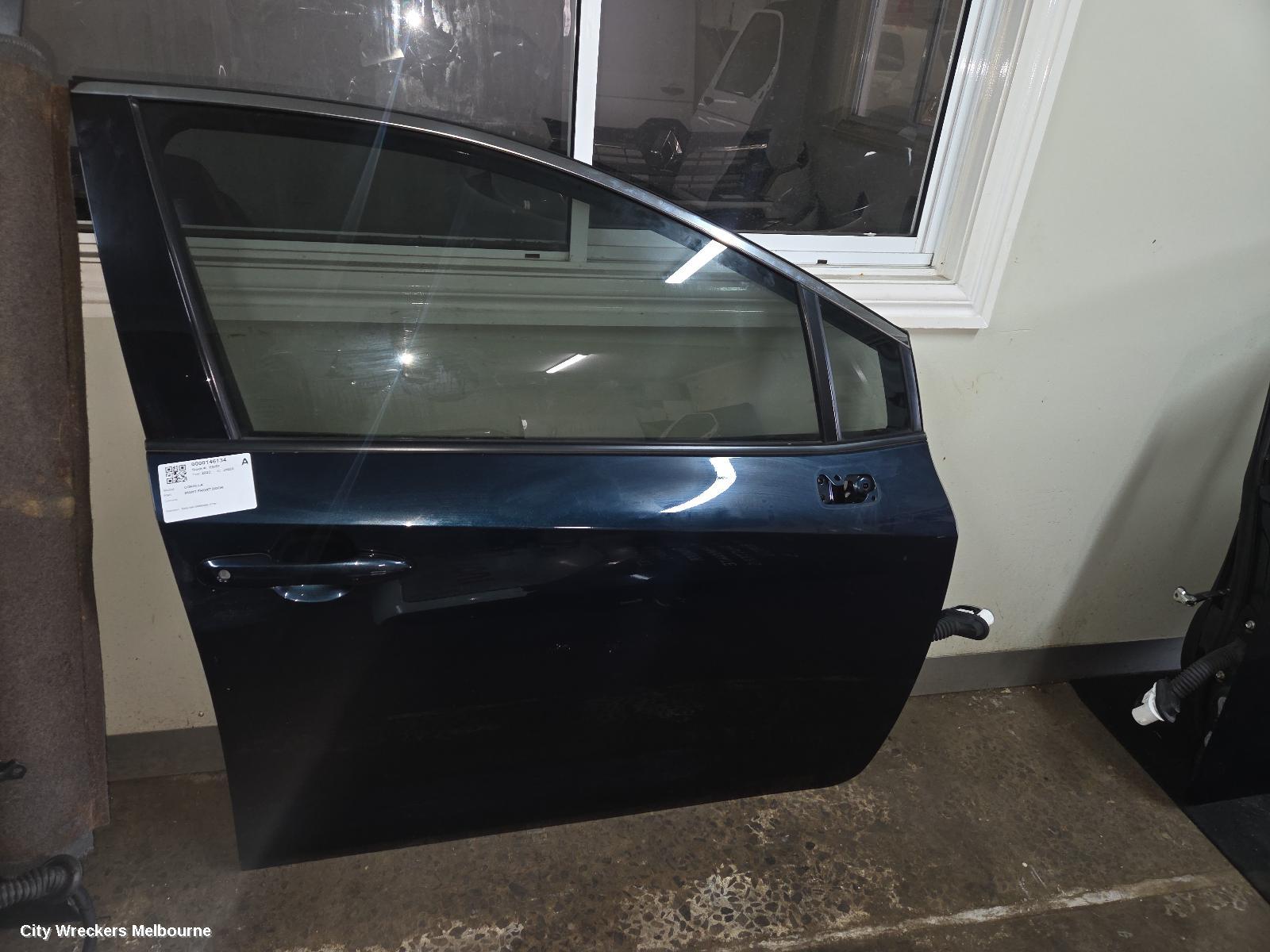 TOYOTA COROLLA RIGHT FRONT DOOR, E210, HATCH/SEDAN, 07/2018 ONWARDS - Image 2