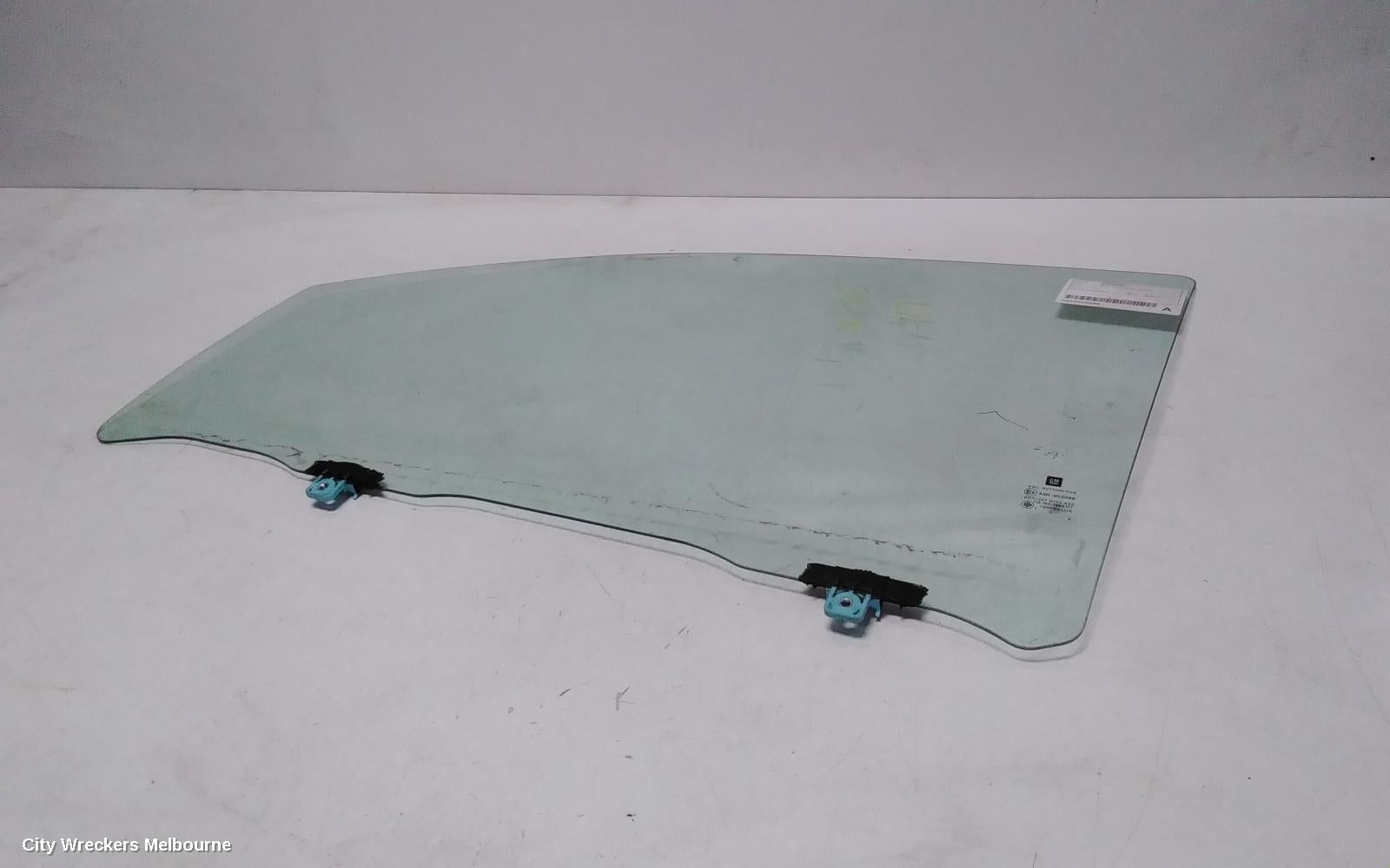 HOLDEN COLORADO LEFT FRONT DOOR WINDOW, RG, 06/2012 - 12/2020 - Image 2