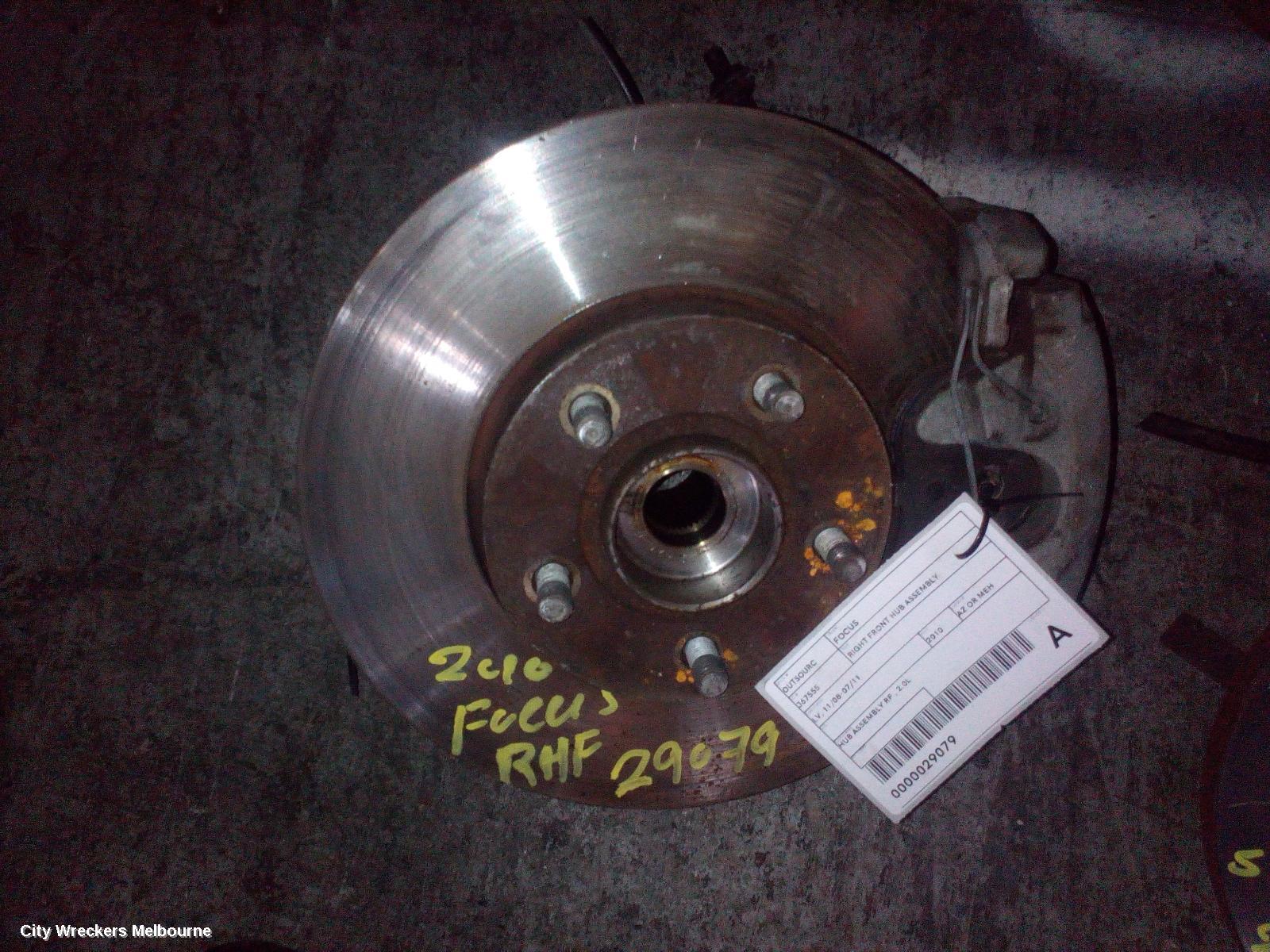 FORD FOCUS RIGHT FRONT HUB ASSEMBLY, LV, 11/2008 - 07/2011 - Image 1
