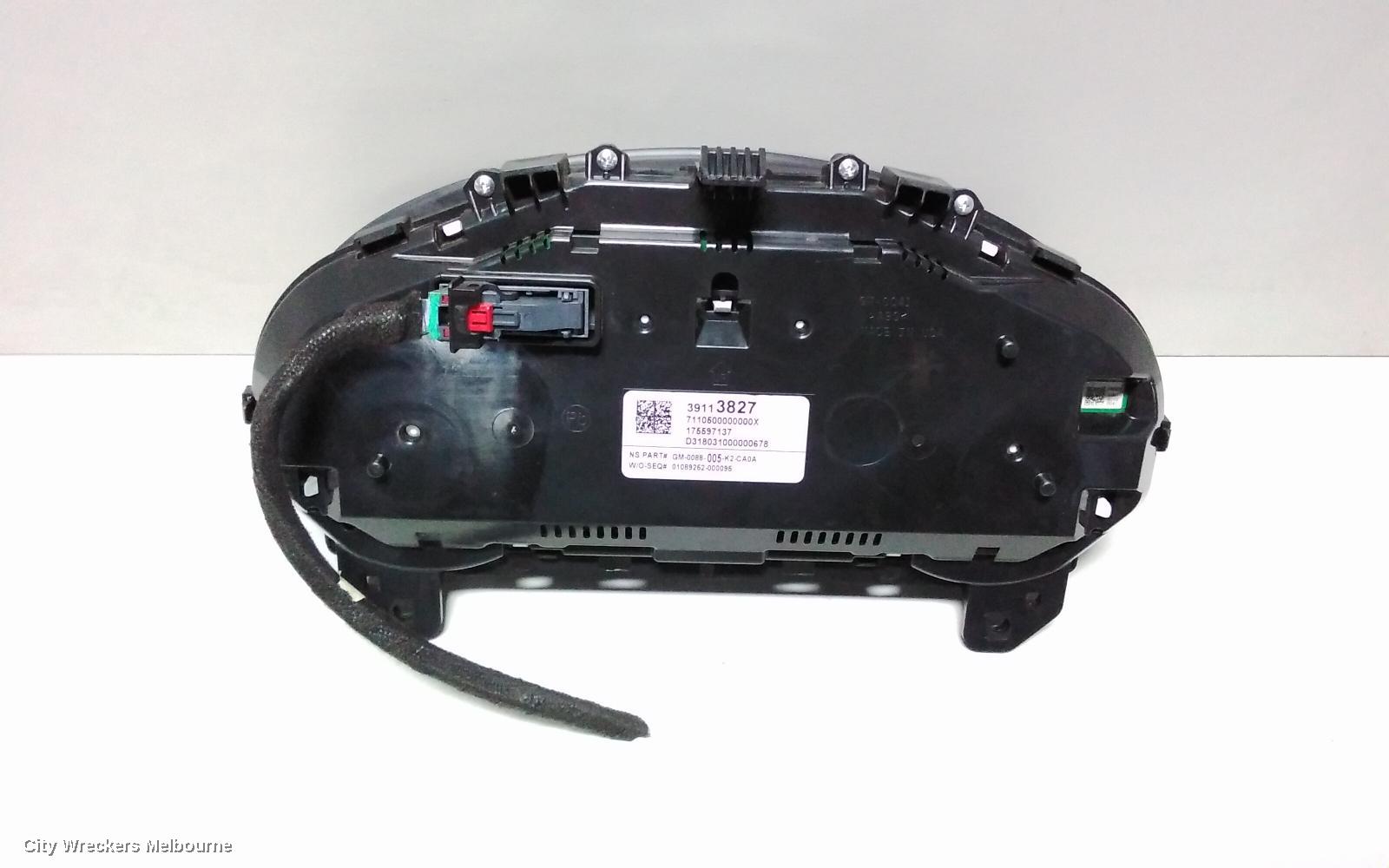 HOLDEN COMMODORE INSTRUMENT CLUSTER, INSTRUMENT CLUSTER, AUTO T/M, PETROL, ZB, 10/2017 - 12/2020 - Image 3