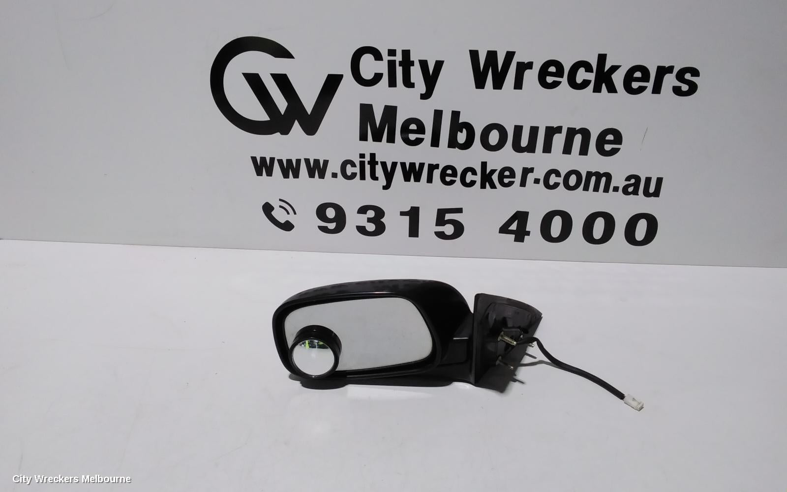 TOYOTA CAMRY LEFT DOOR MIRROR, SK36, BLACK, 08/2002 - 05/2006 - Image 2