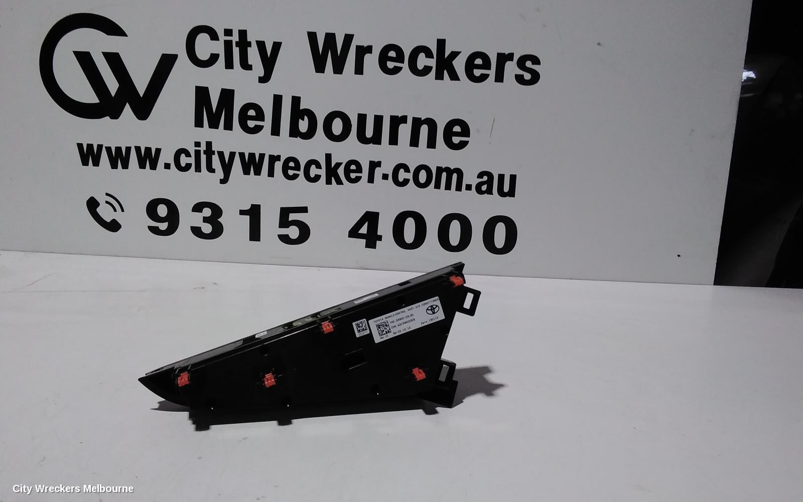 TOYOTA CAMRY HEATER/AC CONTROLS, CLIMATE CONTROL TYPE, XV70, 09/2017 ONWARDS - Image 2