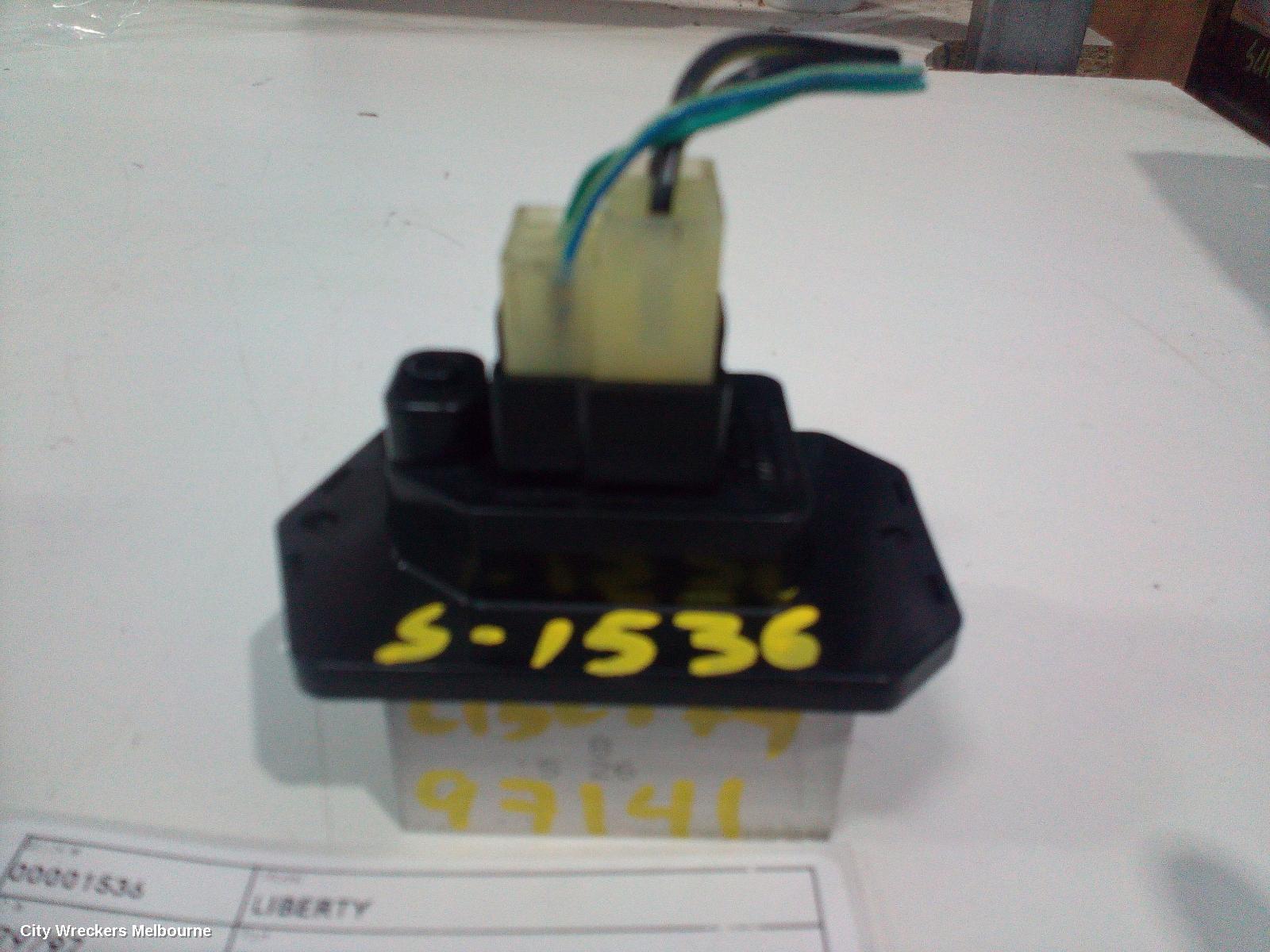 SUBARU LIBERTY FAN SPEED RESISTOR, 6TH GEN, 08/2014 - 04/2021 - Image 1