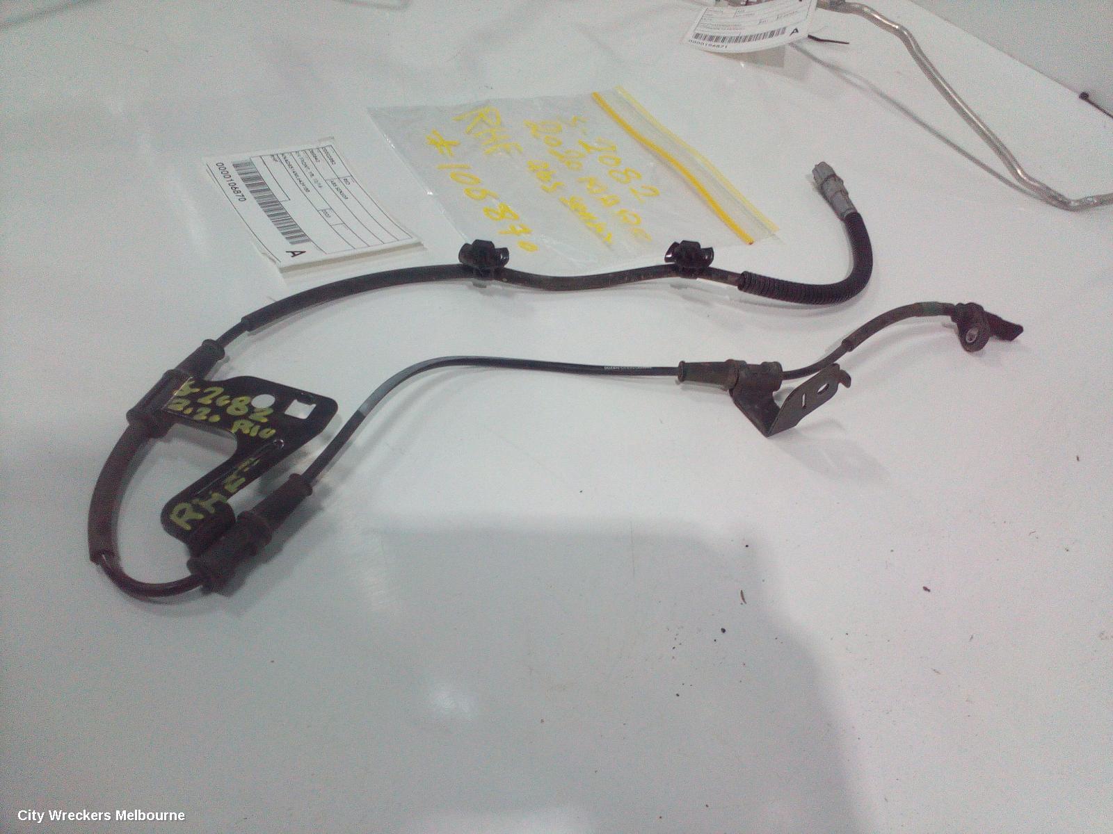 KIA RIO ABS SENSOR, RH FRONT, YB, 12/2016 ONWARDS - Image 3