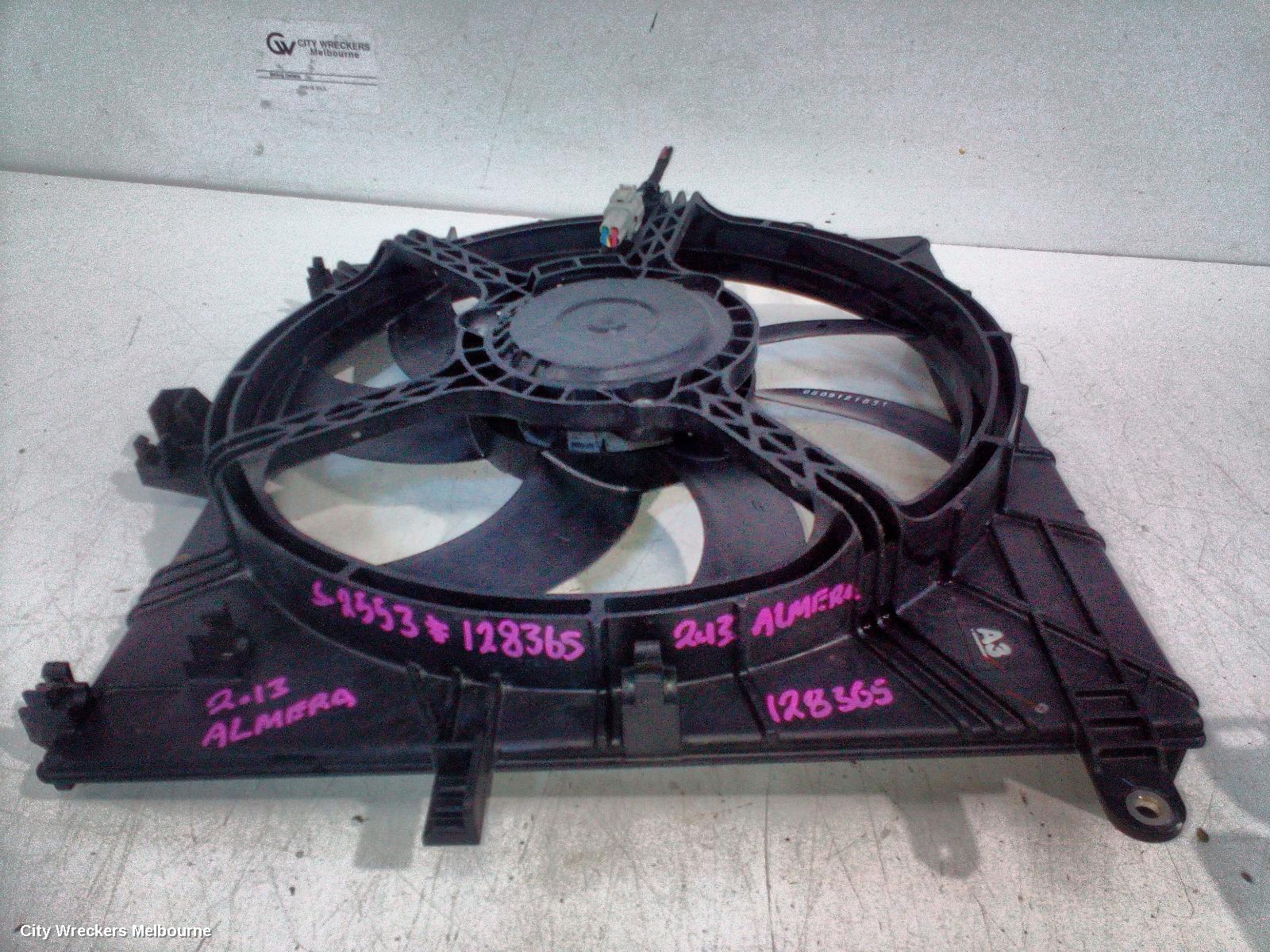 NISSAN ALMERA FAN, RAD FAN, N17, 06/2012 - 07/2014 - Image 2