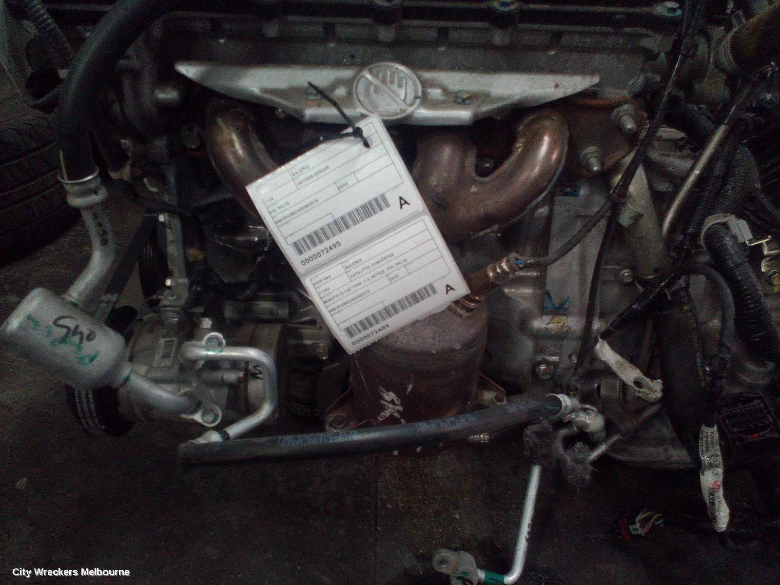 SUZUKI BALENO CATALYTIC CONVERTER, MANIFOLD-CAT TYPE, 1.4, PETROL, EW, 04/2016 ONWARDS - Image 1