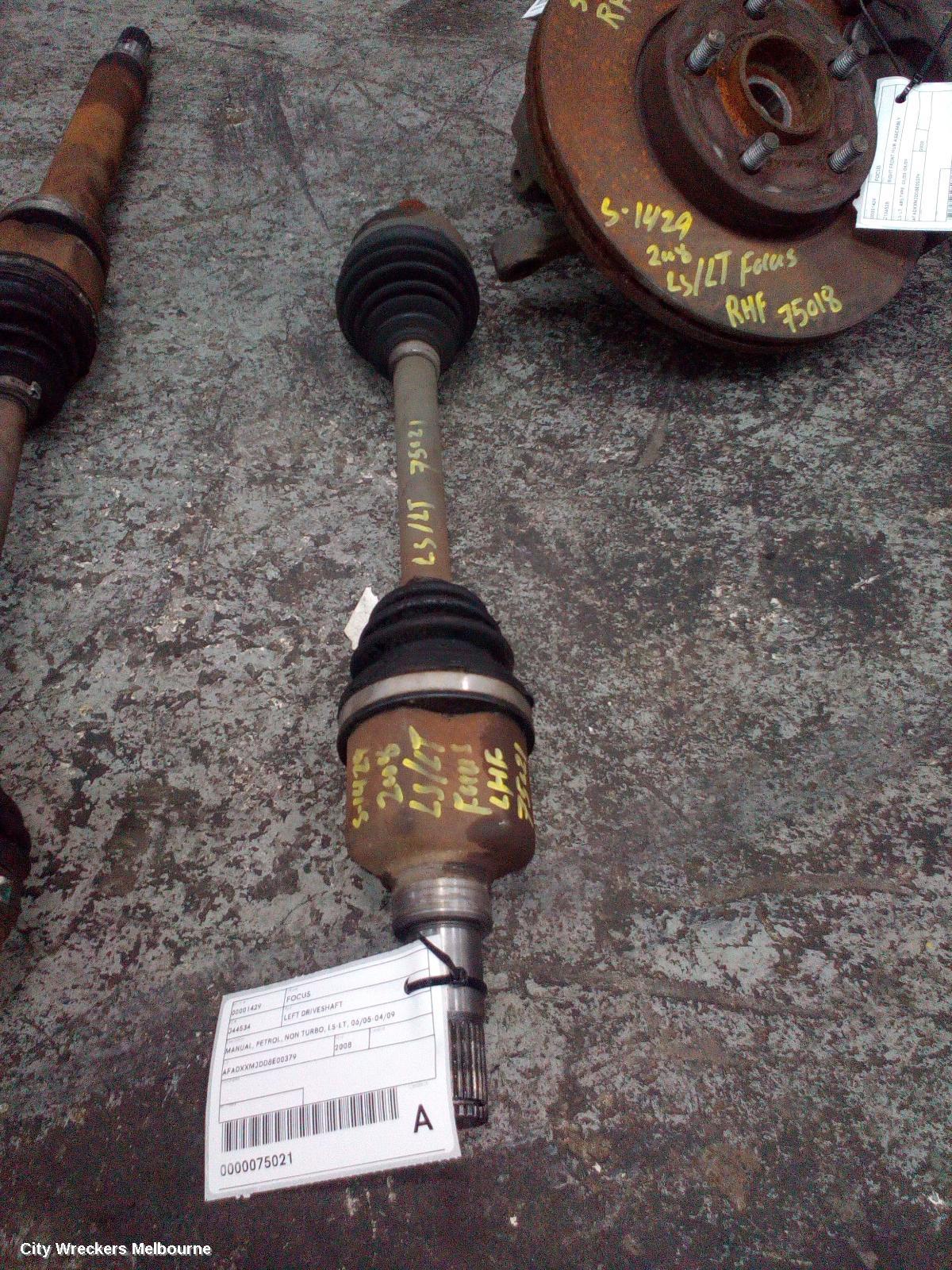 FORD FOCUS LEFT DRIVESHAFT, MANUAL, PETROL, NON TURBO, LS-LT, 06/2005 - 04/2009 - Image 1