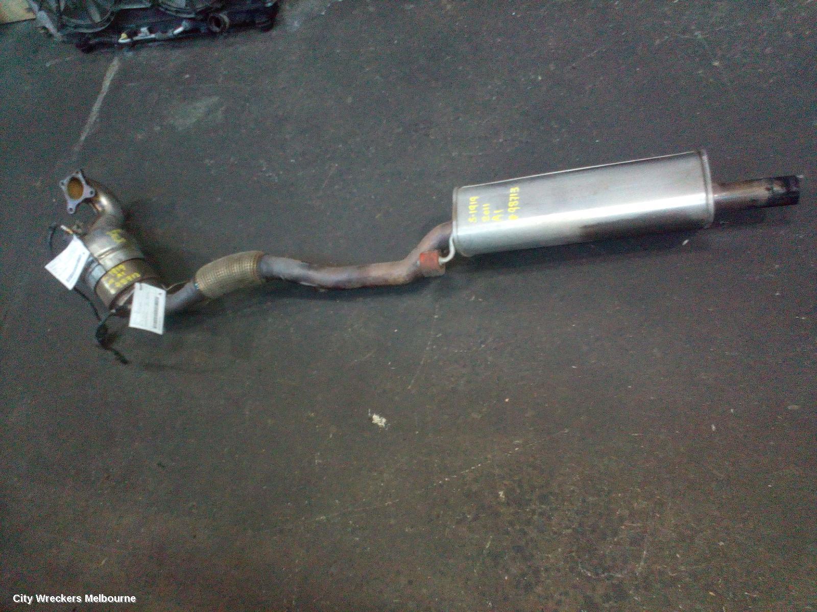 AUDI A1 CATALYTIC CONVERTER, UNDER CAR, 1.4, PETROL, CAXA/CNVA CODE, 8X, 12/2010 - 10/2018 - Image 2