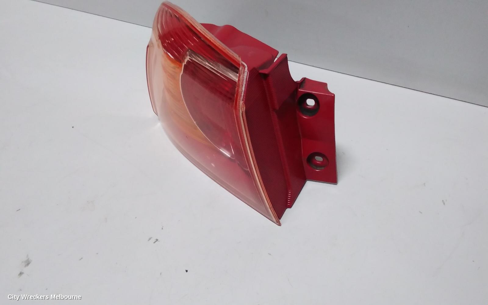 MITSUBISHI LANCER LEFT TAILLIGHT, CJ, SEDAN, RED INSERT TYPE, 07/2007 - 07/2009 - Image 1