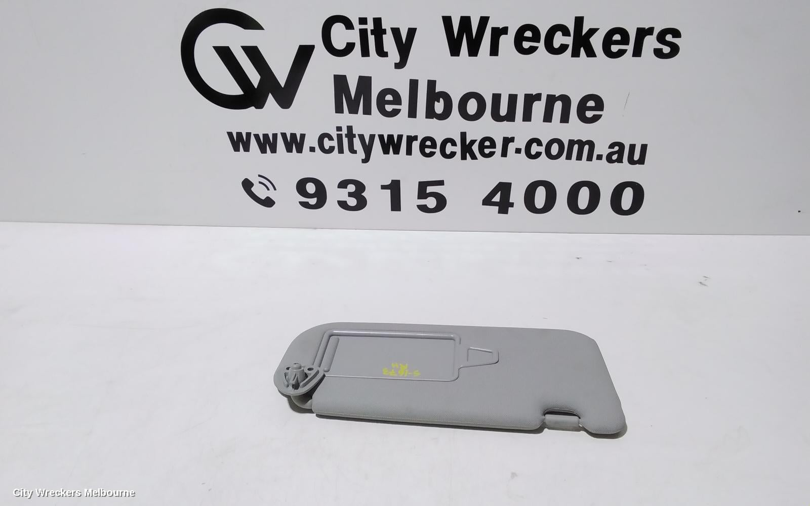 HYUNDAI IX35 SUNVISOR, LM SERIES, RH SIDE, NON LAMP & EXTENSION TYPE, 11/2009 - 01/2016 - Image 1