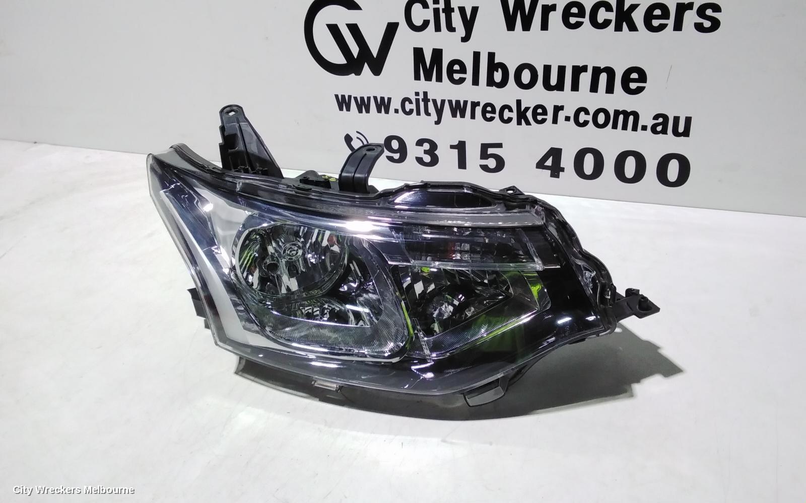 MITSUBISHI OUTLANDER RIGHT HEADLAMP, ZJ, HALOGEN, 10/2012 - 03/2015 - Image 2