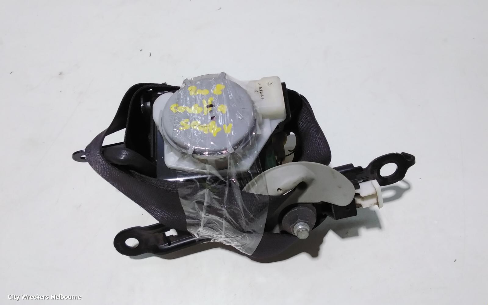 TOYOTA COROLLA SEATBELT/STALK, LH FRONT, SEAT BELT ONLY, GREY, ZRE152/20153R, 03/2007 - 12/2013 - Image 3