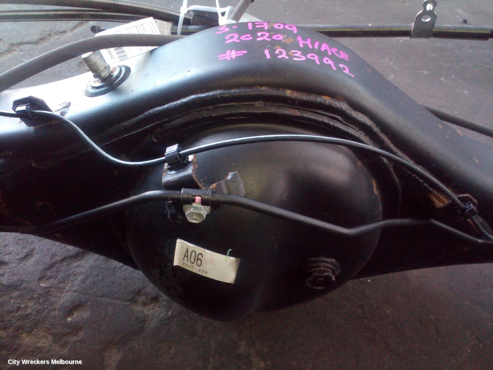 TOYOTA HIACE REAR DIFF ASSEMBLY, PETROL, 300 SERIES, 04/2019 ONWARDS - Image 3