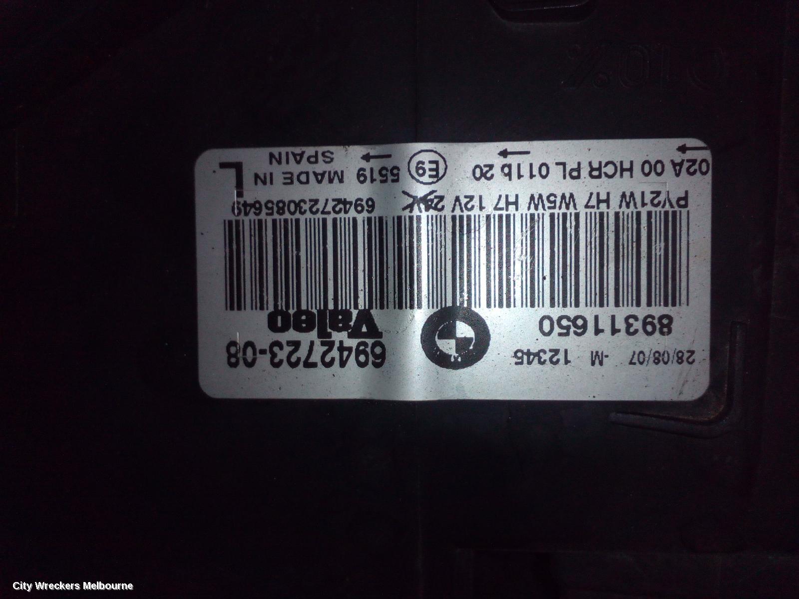 BMW 3 SERIES LEFT HEADLAMP, E90/E91, SEDAN/WAGON, HALOGEN, 03/2005 - 10/2008 - Image 2