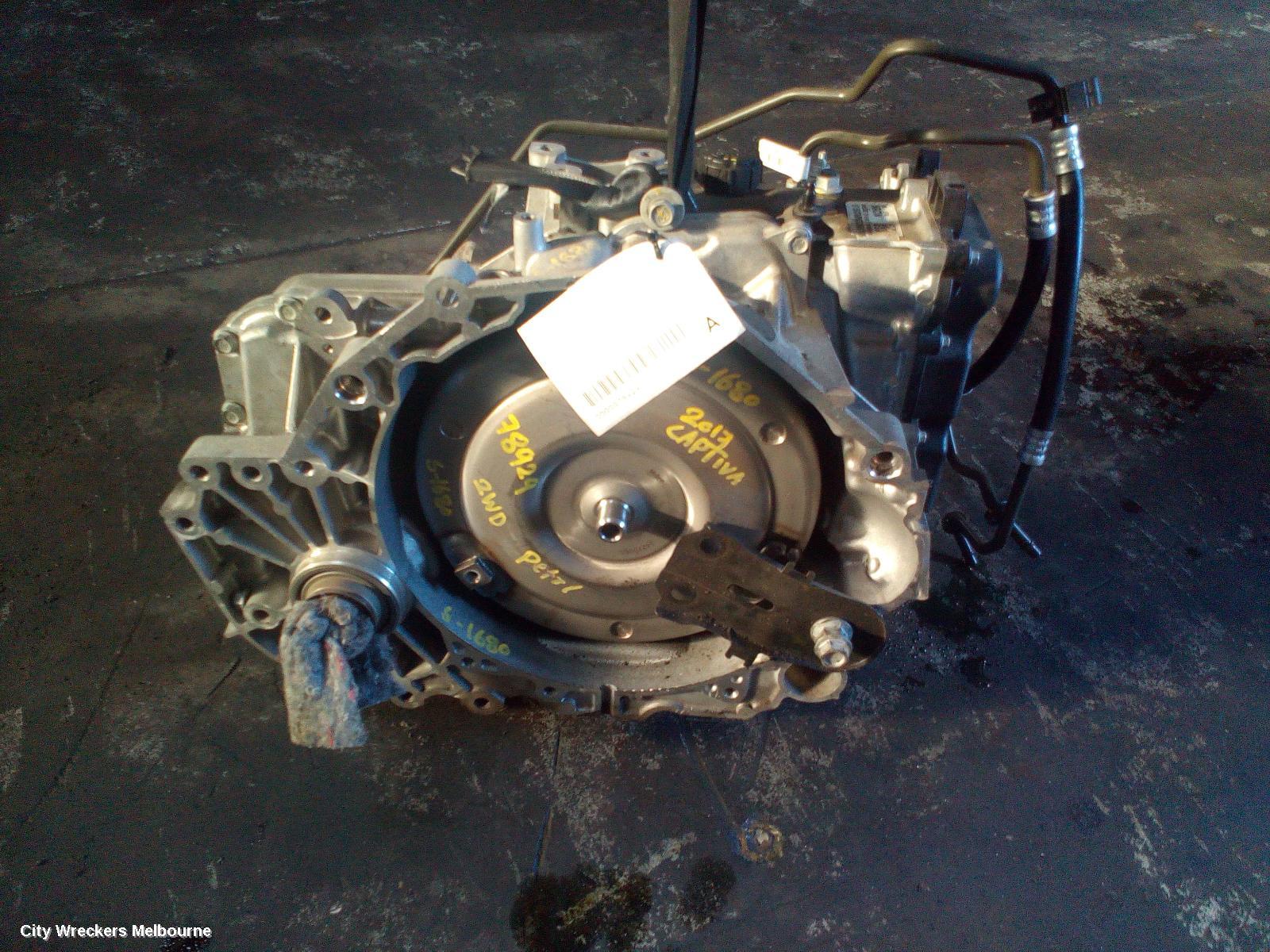 HOLDEN CAPTIVA TRANS/GEARBOX, AUTO, FWD, PETROL, 2.4, 5GCW TAG (GEN 2), CG, 08/2012 - 06/2018 - Image 2
