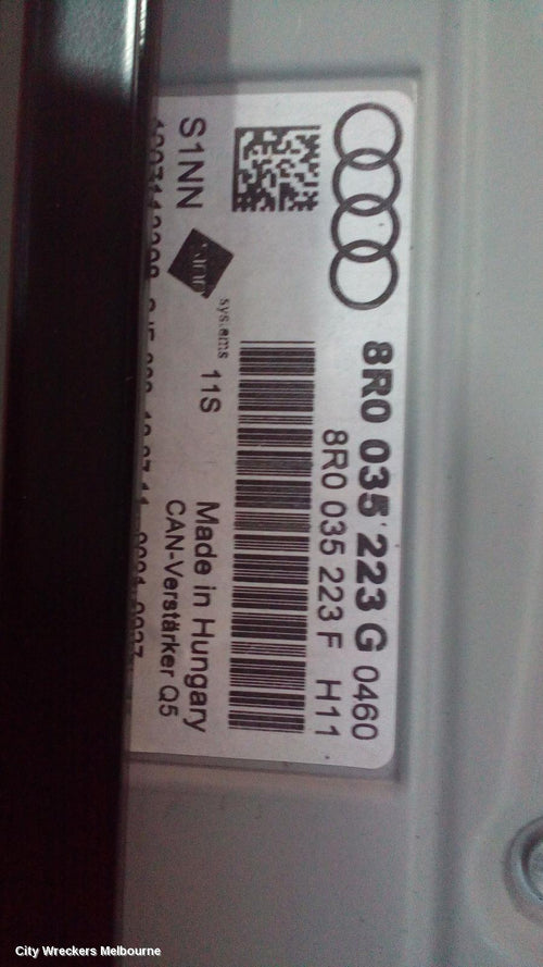 AUDI A5 RADIO/CD/DVD/SAT/TV, AMPLIFIER, 8T, 10/2007 - 01/2012 - Image 1