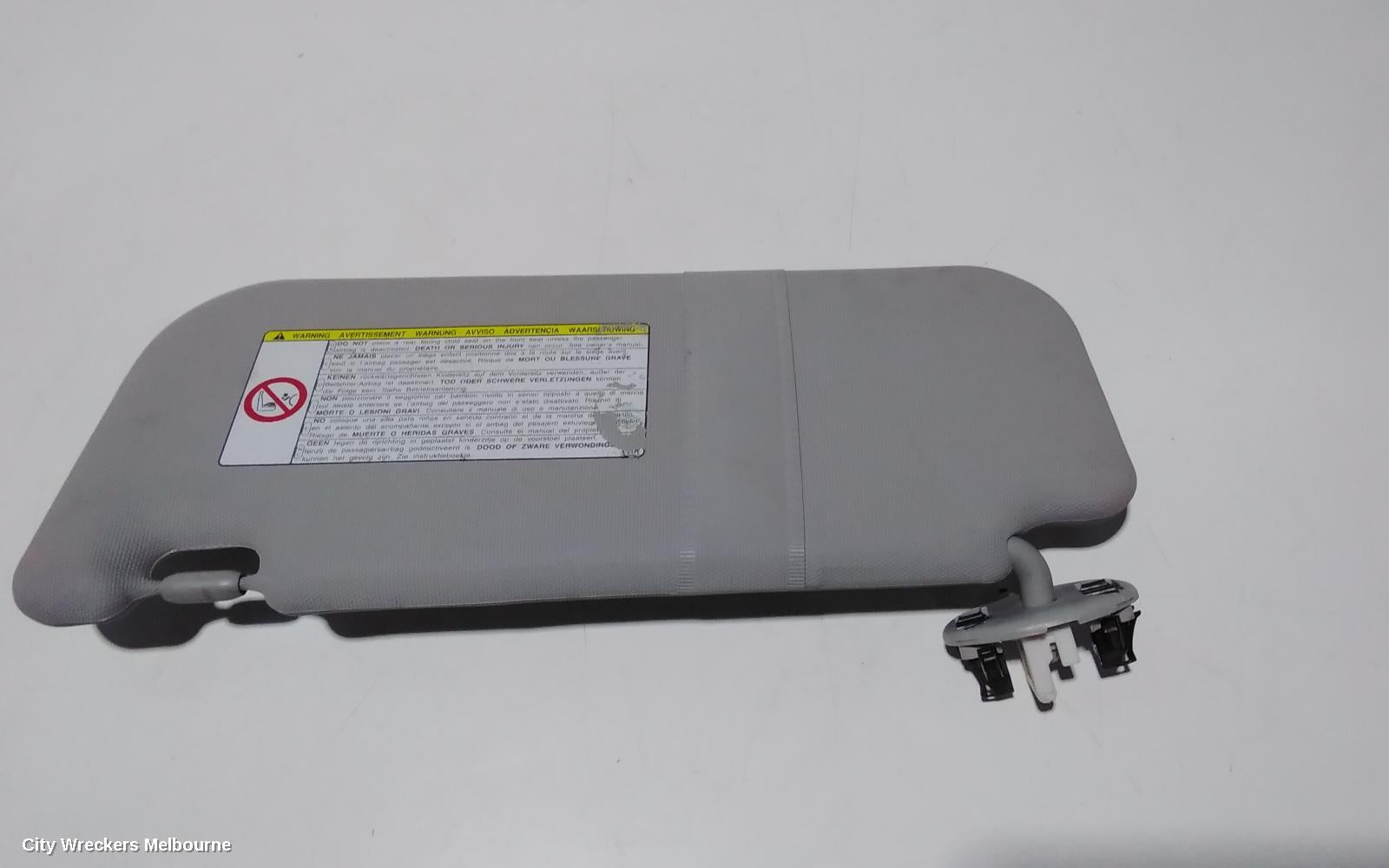 TOYOTA COROLLA SUNVISOR, ZRE152/20153R, RH SIDE, 03/2007 - 10/2013 - Image 2