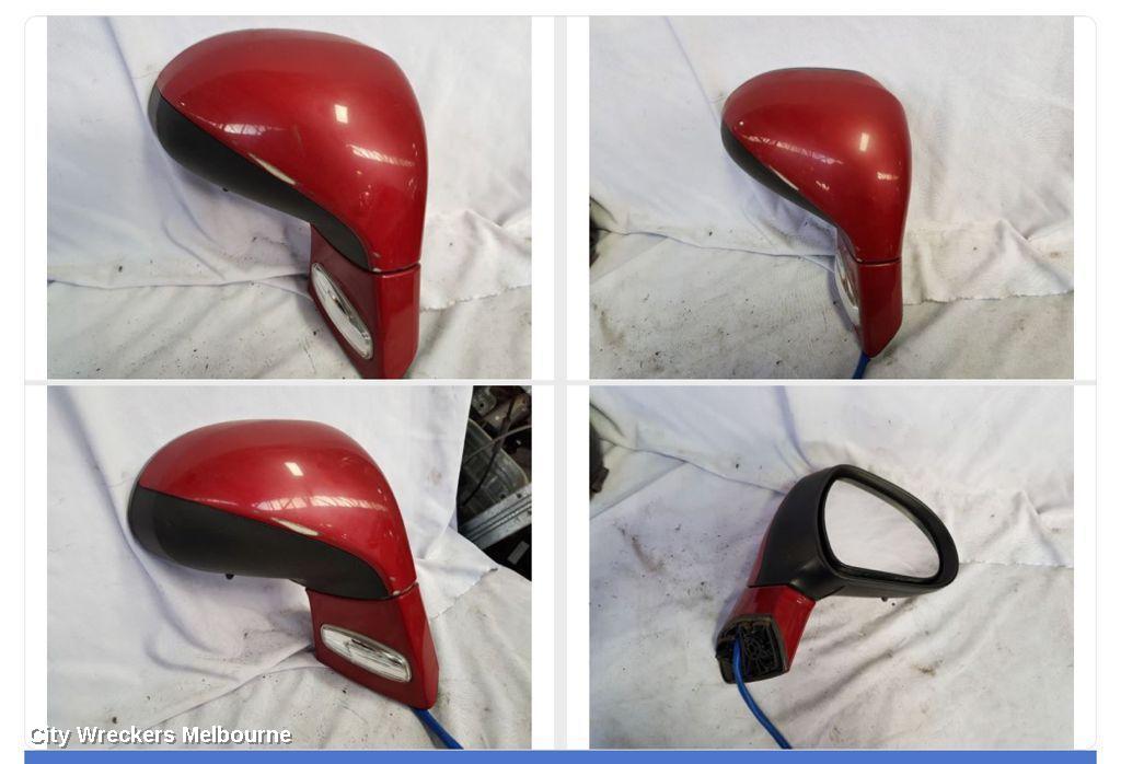 PEUGEOT 308 RIGHT DOOR MIRROR, T7, HATCH/WAGON, POWER FOLDING, 3 PLUG TYPE, 09/2007 - 12/2013 - Image 1